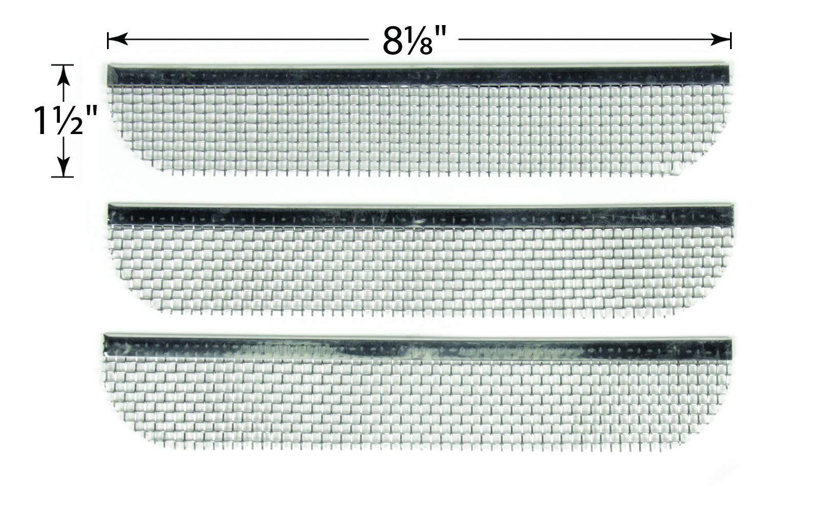Camco Flying Insect Screen 42154 for Dometic Refrigerator - Model RS 800 - Pack of 6,8.1" X 1.5"