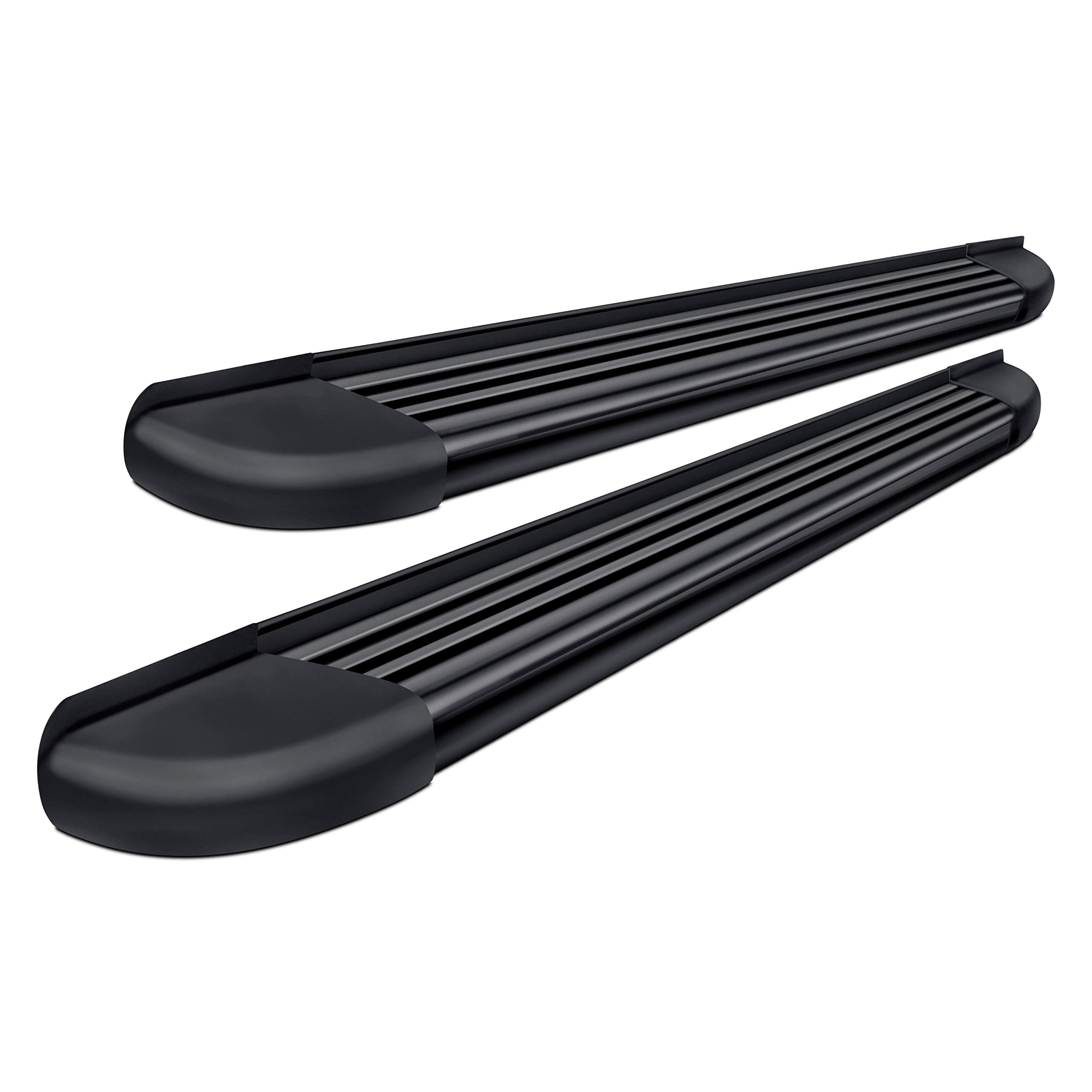 Black Romik RB2 Running Boards for Land Rover 22012419