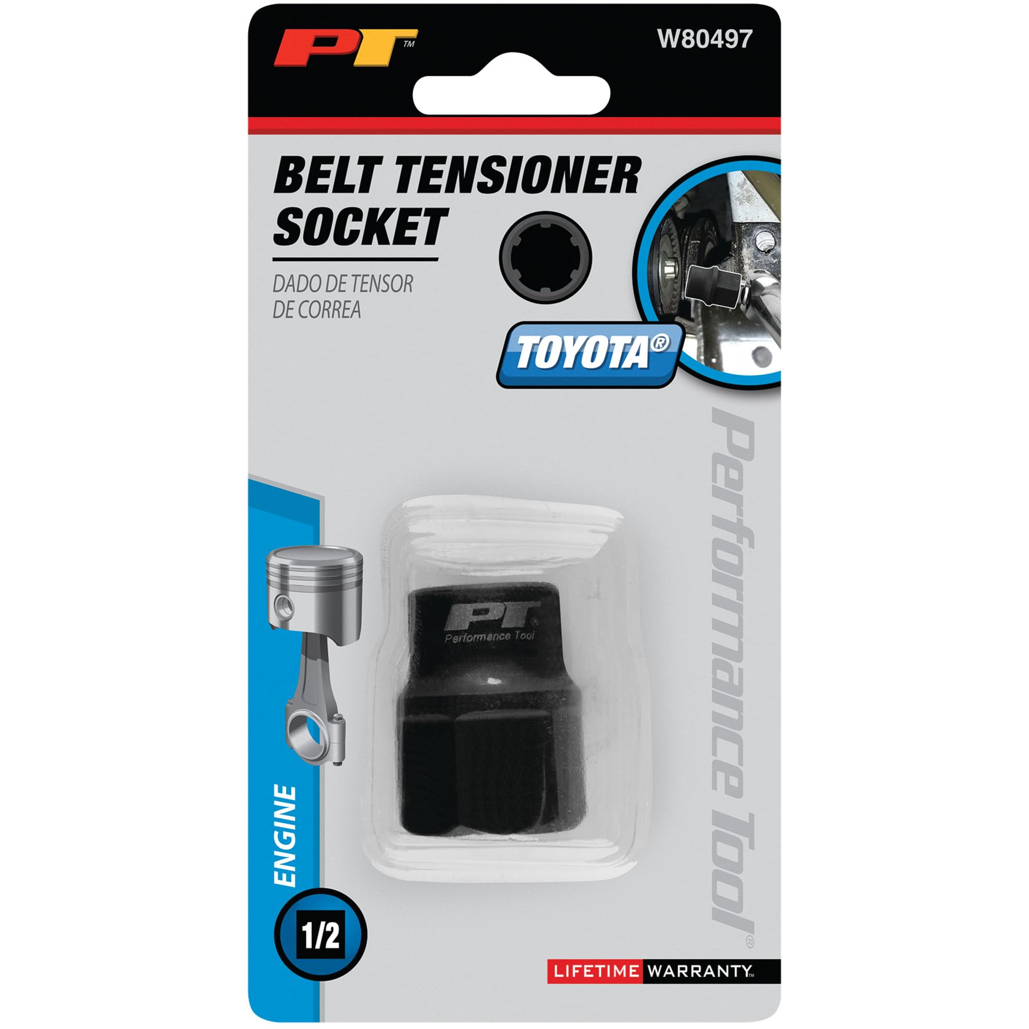 Toyota Performance Tool W80497 Belt Tensioner Socket
