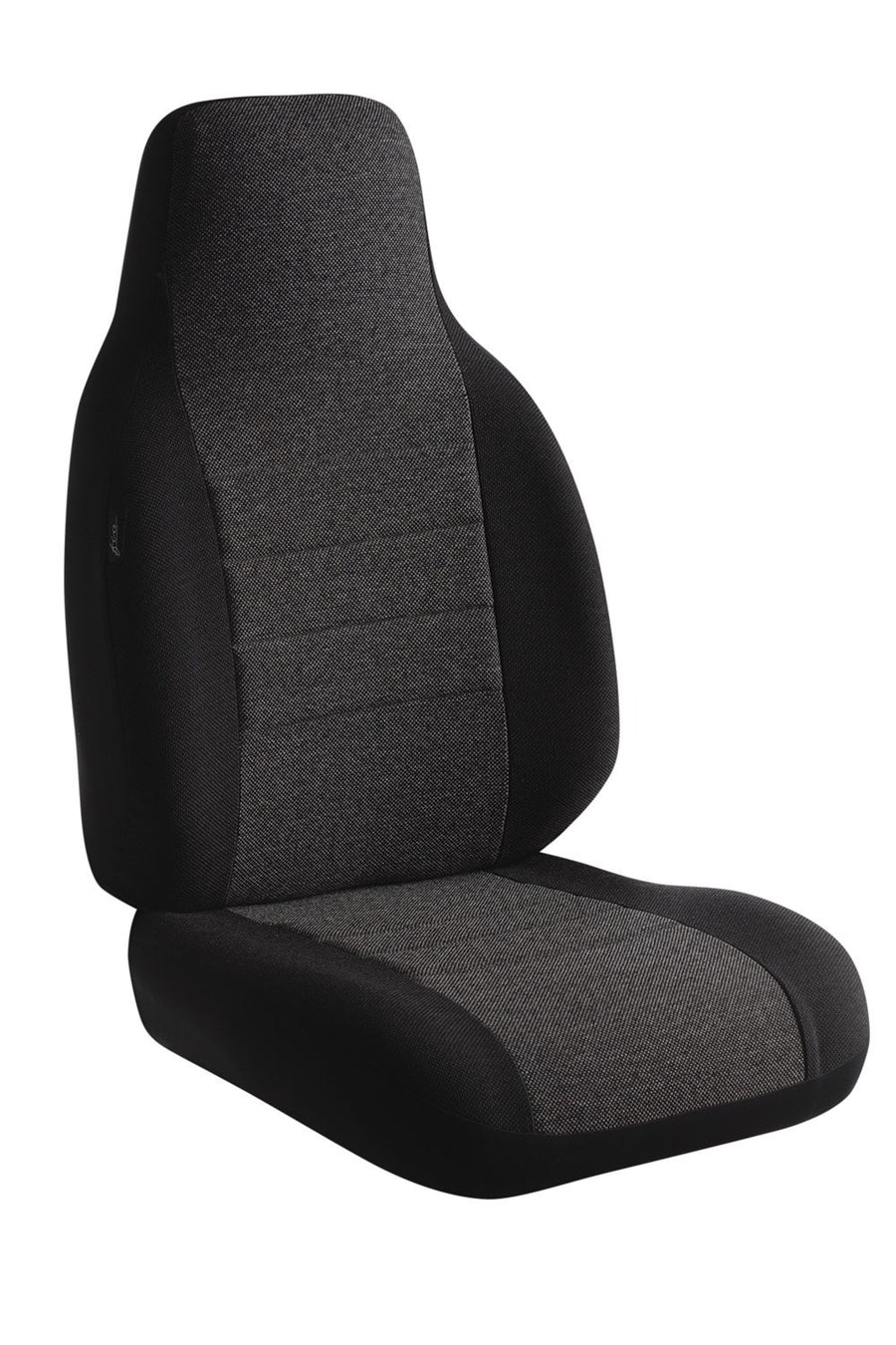 CHARC FIA OE39-74 Custom Fit Front Seat Cover Bucket Seats - Tweed, (Charcoal)