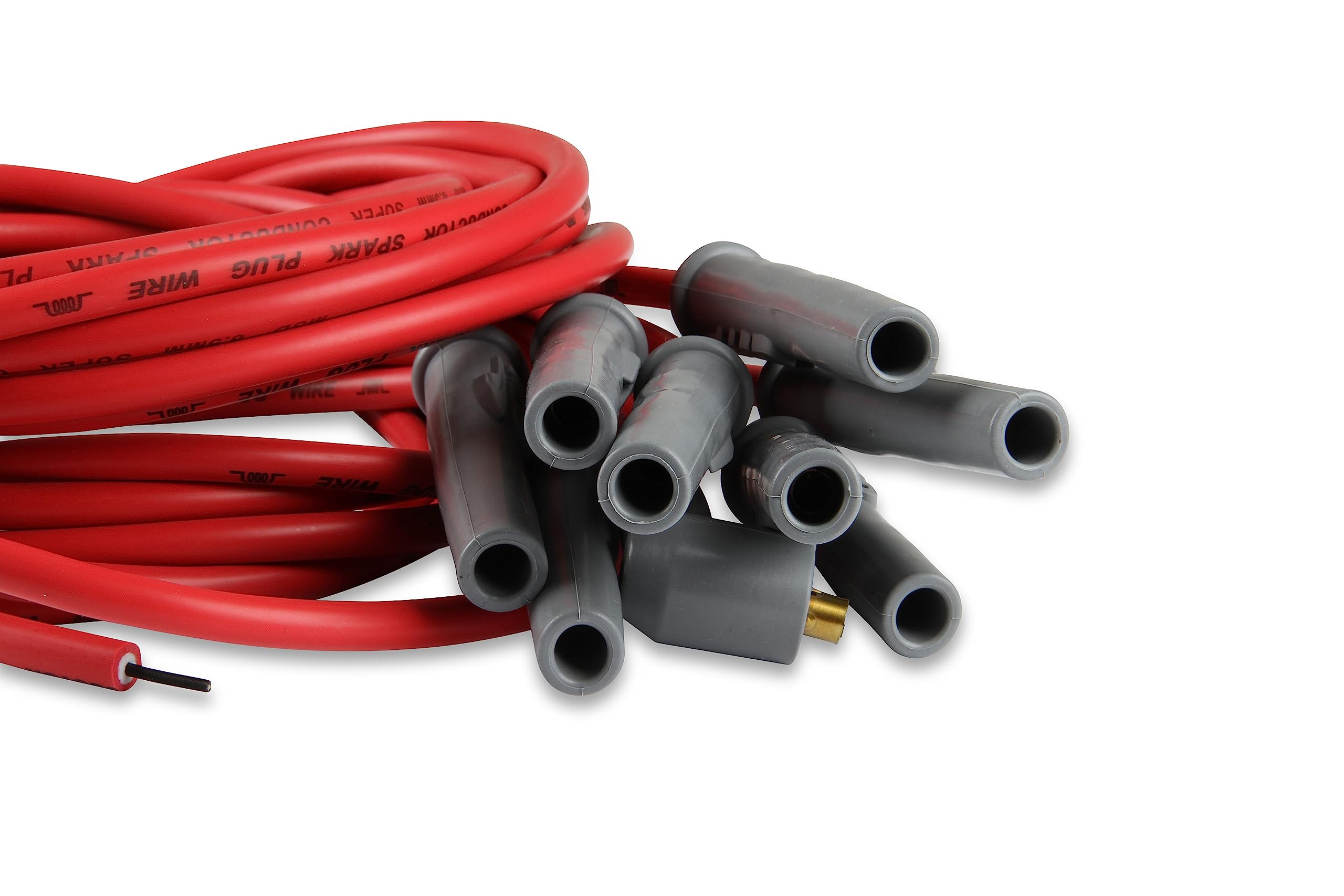 Super Conductor MSD 31199 Spark Plug Wire Set, 8 Cyl Multi-Angle Plug, Socket/HEI
