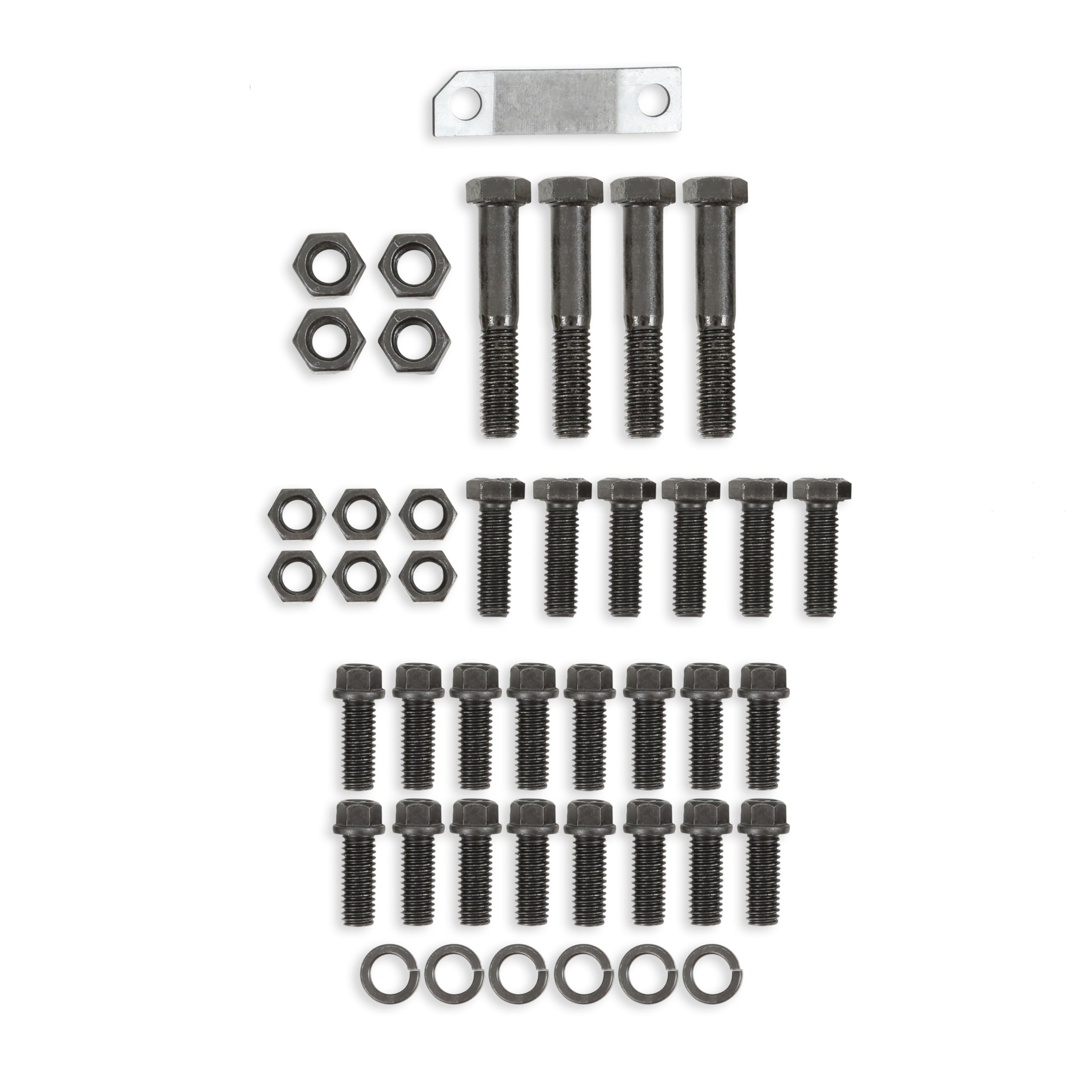 Black Painted Flowtech 91628FLT Shorty Headers