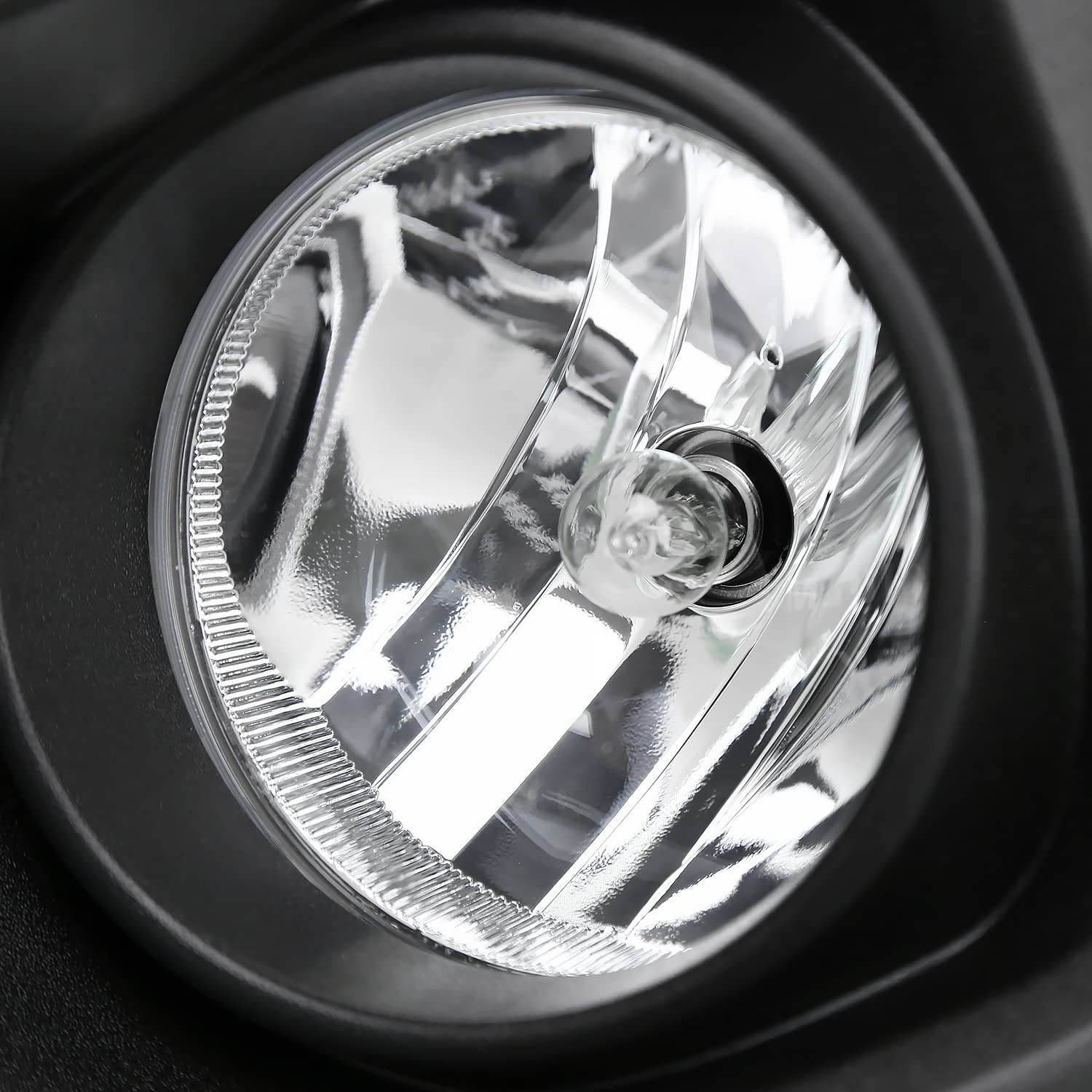 Fog Light Spec-D Tuning Clear Lens with Universal Wiring and Switch Compatible with Chevrolet Chevy Traverse 2018