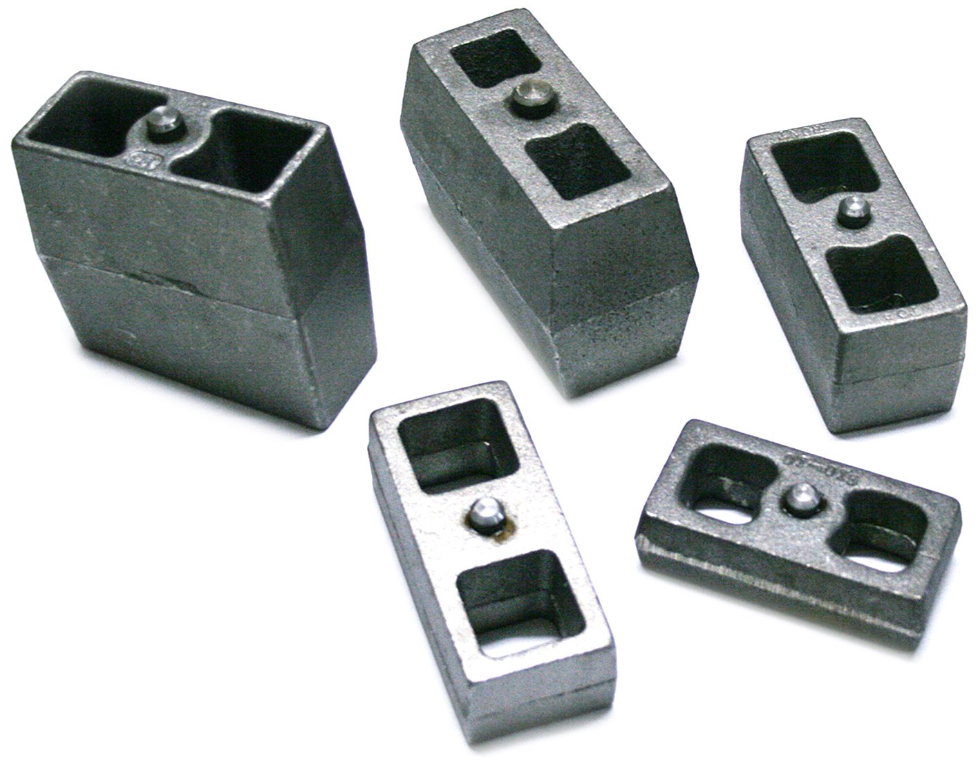 SUPERLIFT SUSPENSION RealTruck 4" Rear Lift Blocks | 2-Piece Set | 048-2 | Universal Application with Flat