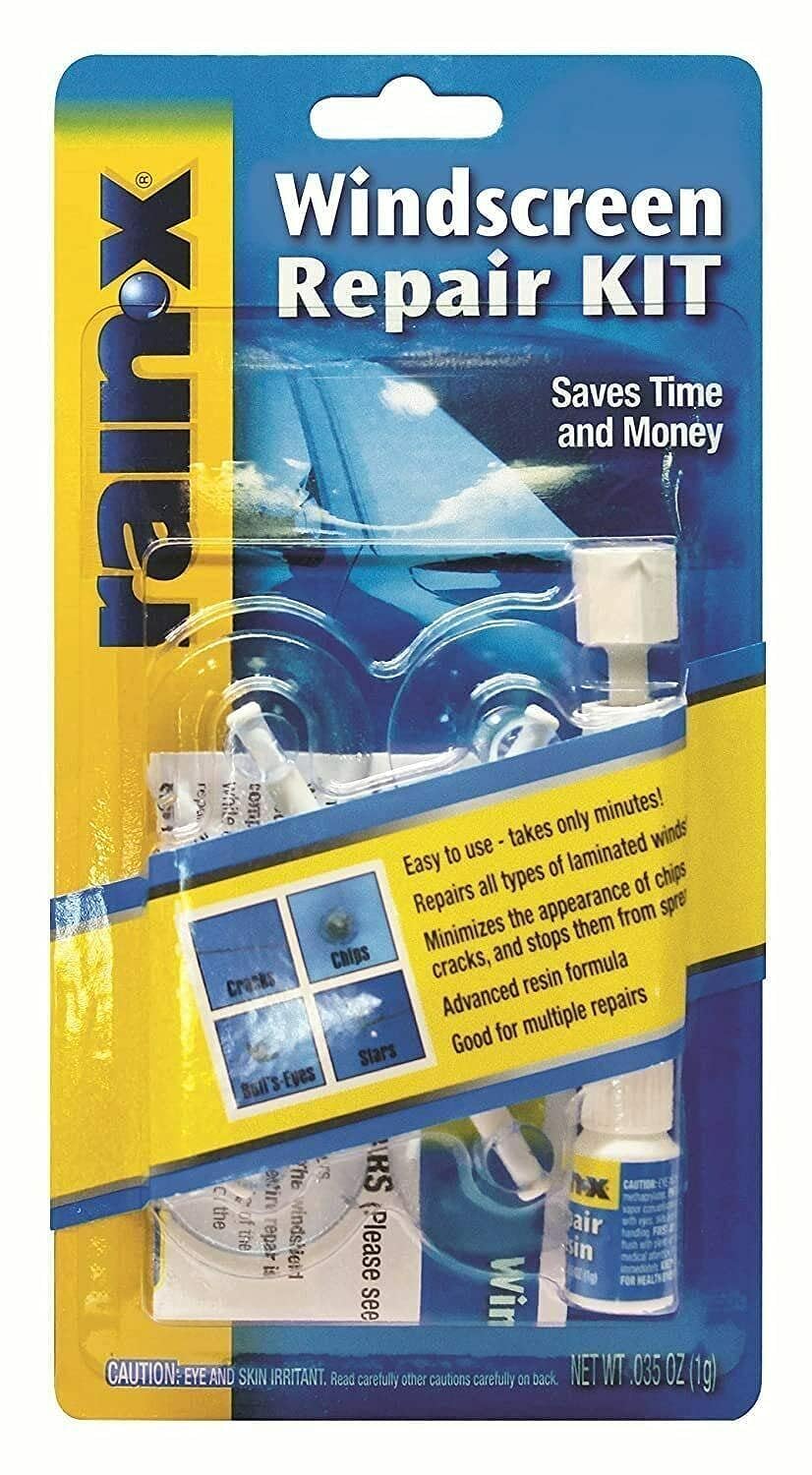 RainX Do it Yourself Windshield Repair Kit Fix a Windshield for Chips, Cracks, Bulll's-Eyes and Stars
