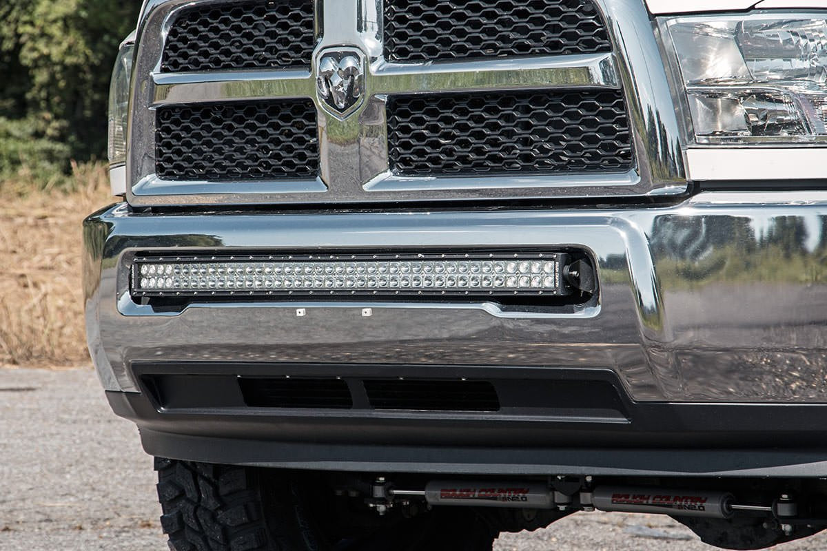 40" Rough Country LED Bumper Mounting Brackets for 10-18 Ram 2500/3500-70569