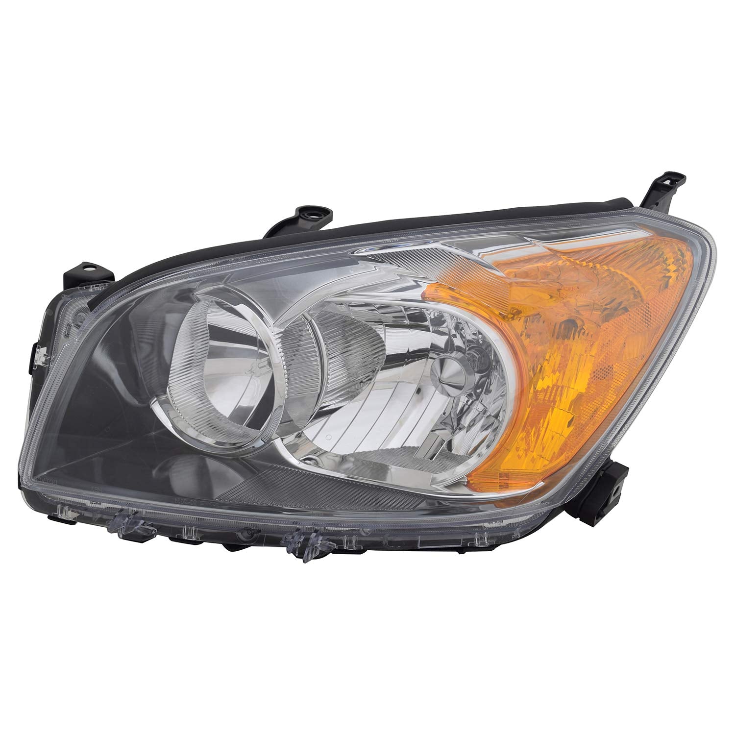 Left TYC Headlight Assembly Compatible with 2009-2012 Toyota Rav4