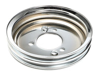 Trans-Dapt 9816 Performance Trans-Dapt Chrome Double Groove Crankshaft Pulley
