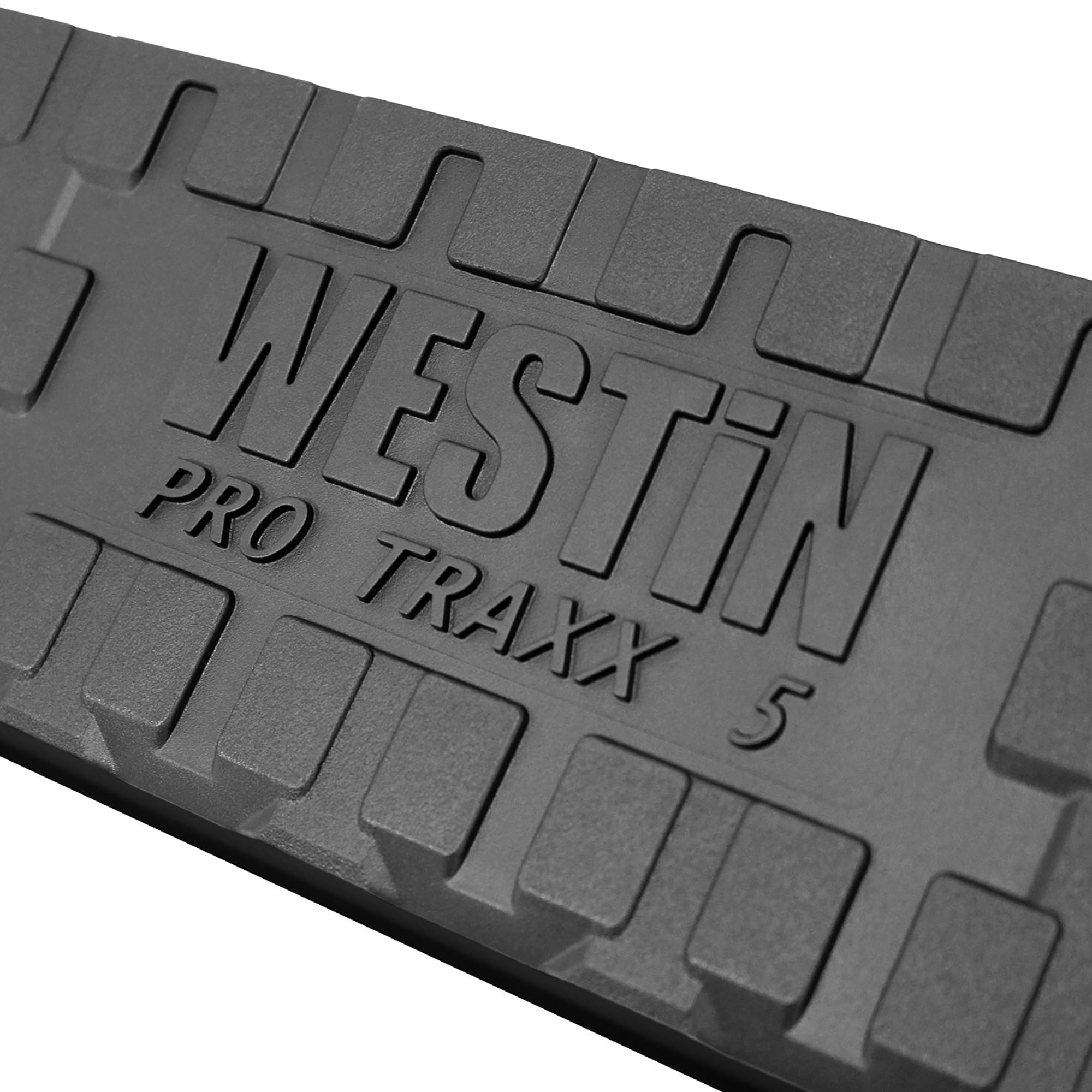 Westin PRO TRAXX 5 Oval Wheel to Wheel Nerf Bars fits 2019-2025 Ram 1500 6'5" Quad Cab Bed (Exc 1500 Classic) Stainless Steel Pair