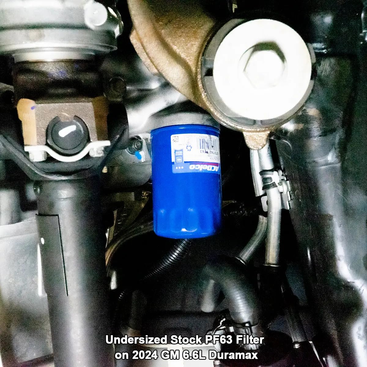 High-Efficiency Premium Oil Filter (Tall) 114000750 Compatible with 2020+ GM 6.6L Duramax L5P (Replaces AC Delco PF26)