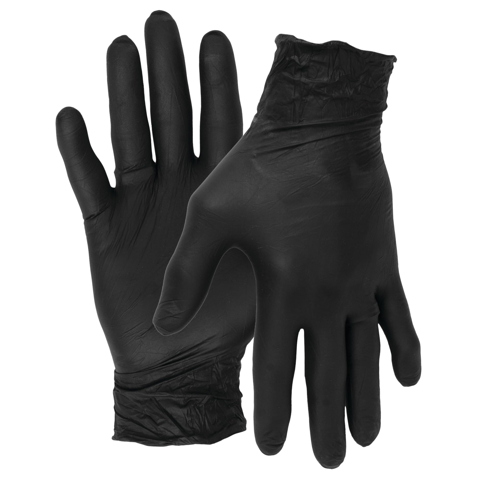 Medium Performance Tool W89011 Black Nitrile Gloves
