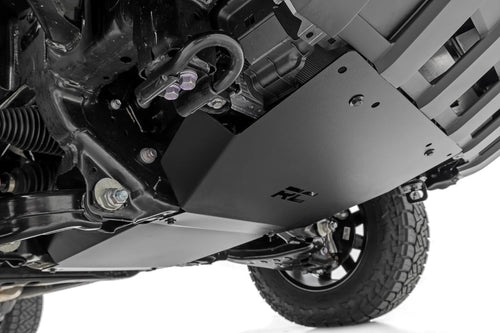 Front Skid Plate Kit Rough Country for Toyota Tacoma 4WD (2024-2025) - Skid & Differential Plates, Easy Bolt-on Install