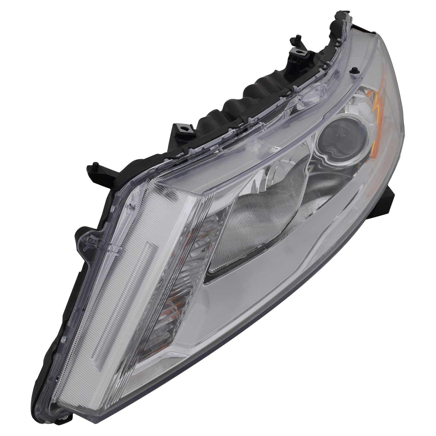 Left TYC Headlight Assembly Compatible with 2013-2015 Honda Crosstour