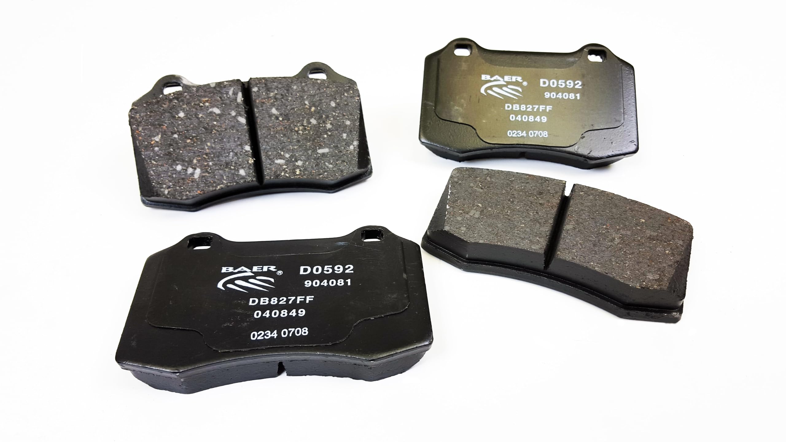 D0592 Baer Brakes Claw Brake Pads Front