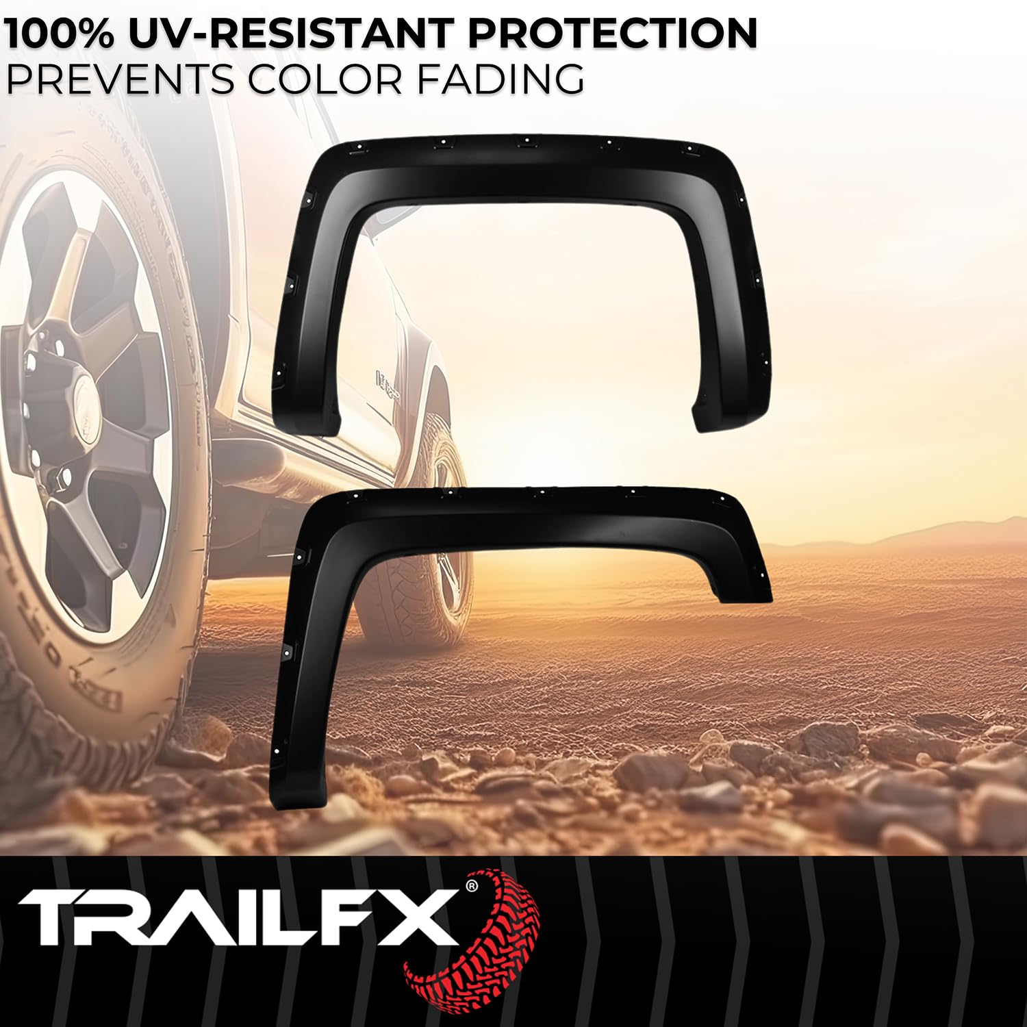 Pocket Style Trailfx TFC3002S Flare Smooth Set Of 4