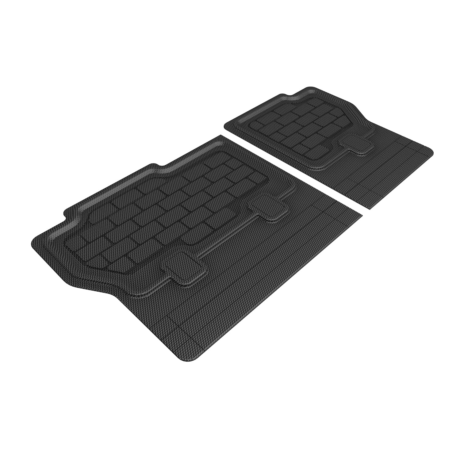 Kagu Seatback Protector (Black) 3D MAXpider Compatible with Jeep Cherokee 2014-2018 - Seatback Protector
