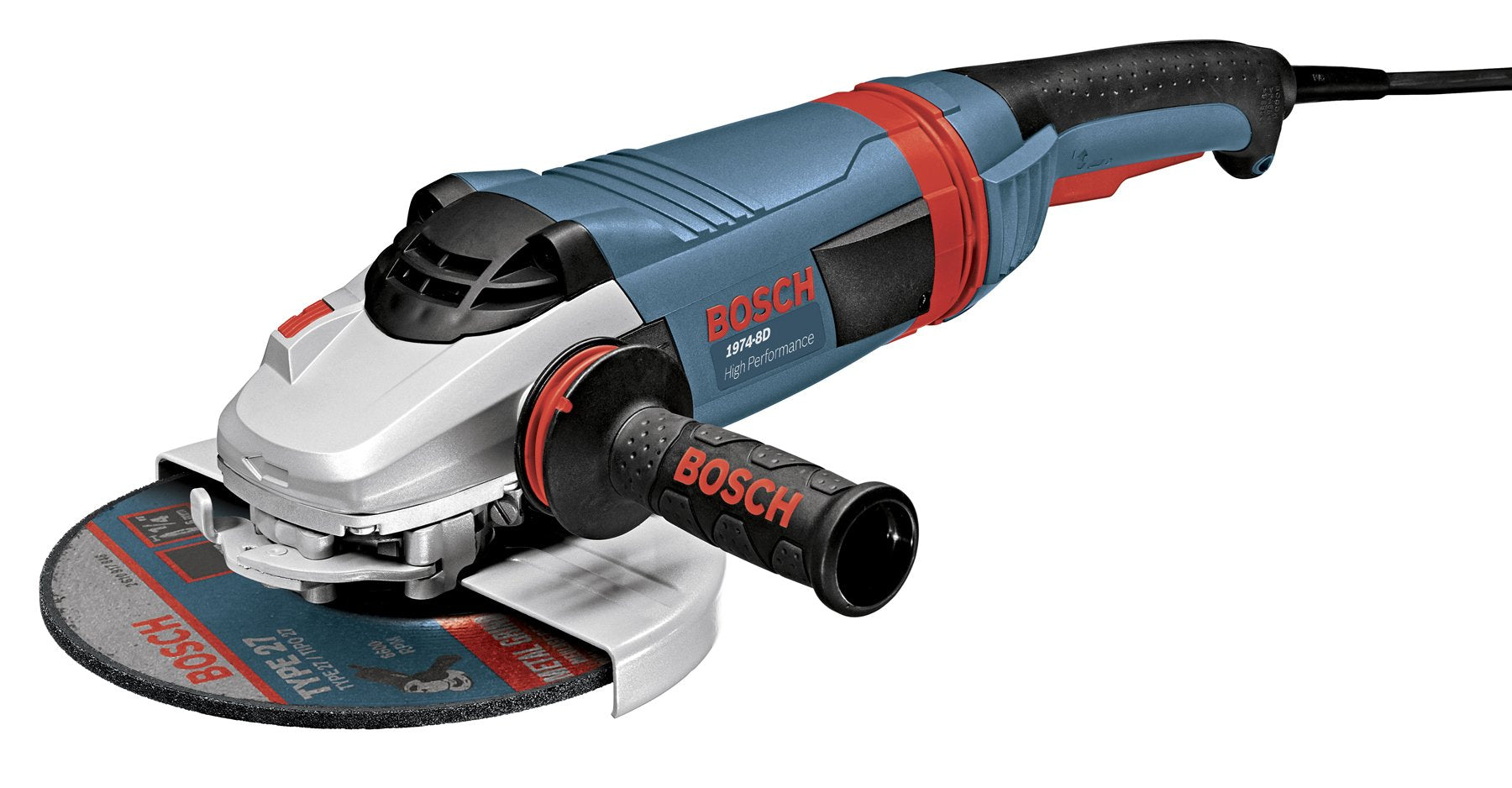 Bosch 7-Inch Large Angle Grinder 1974-8D without Lock On