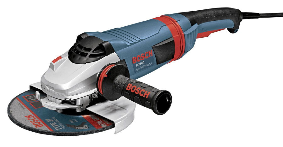 Bosch 7-Inch Large Angle Grinder 1974-8D without Lock On