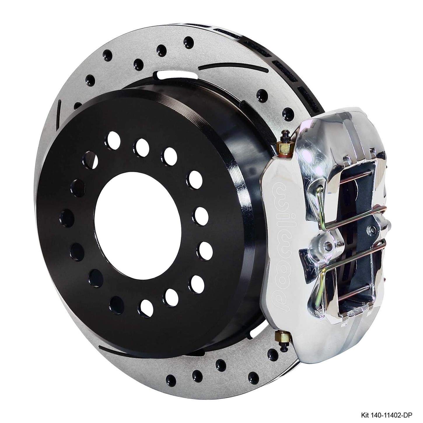 WILWOOD 140-11402-DP 11.00" P-Brake Kit,Drill-Pol New Big Ford FDP-LP 2.36" Offset