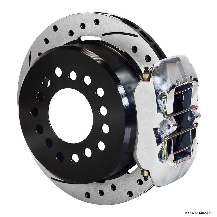 WILWOOD 140-11402-DP 11.00" P-Brake Kit,Drill-Pol New Big Ford FDP-LP 2.36" Offset