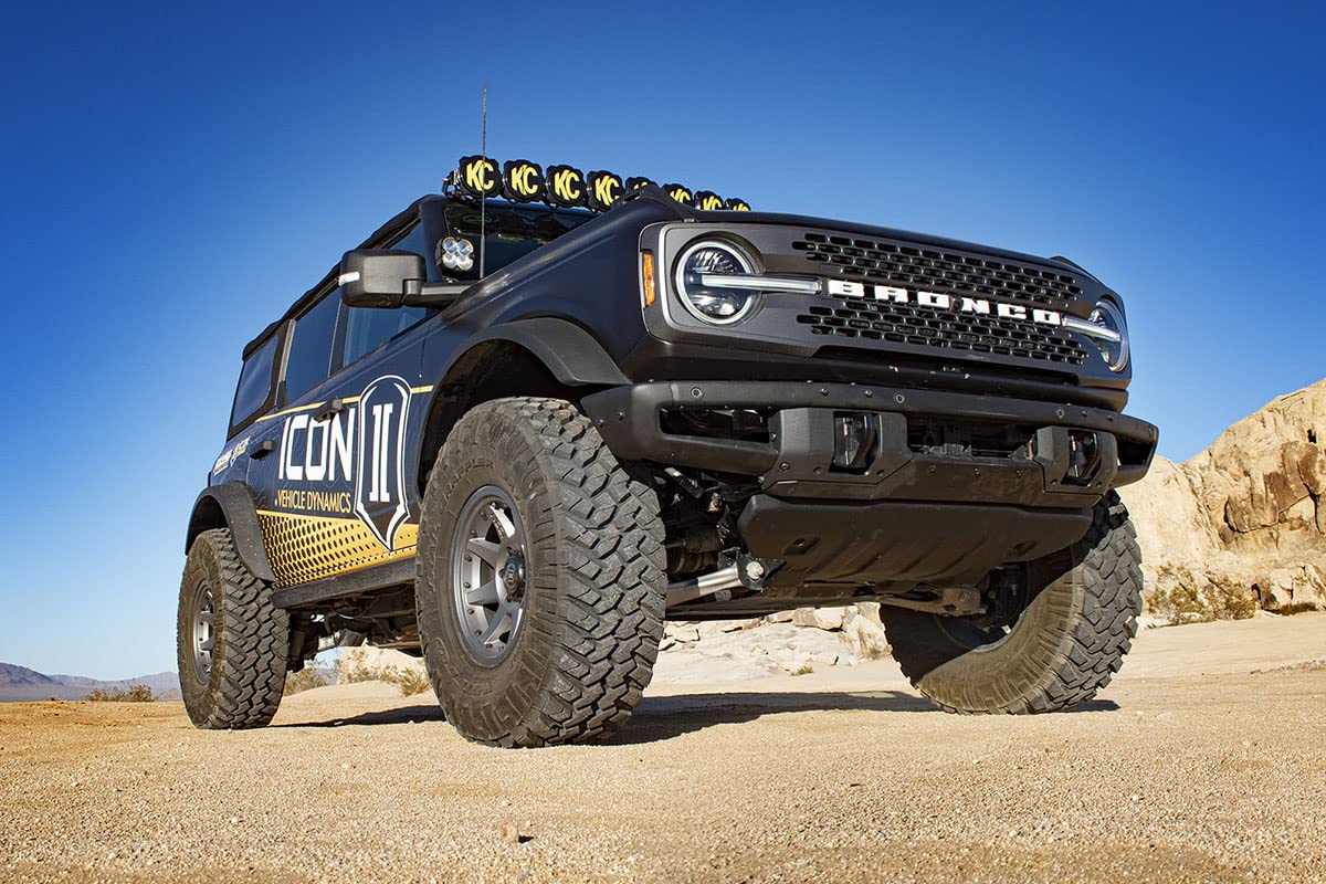 2021-2023 Ford Bronco ICON, Rear, 1.25-3” Lift, V.S. 2.5 Series Coilover Kit, Remote Reservoir w/CDCV, Heavy Rate Spring