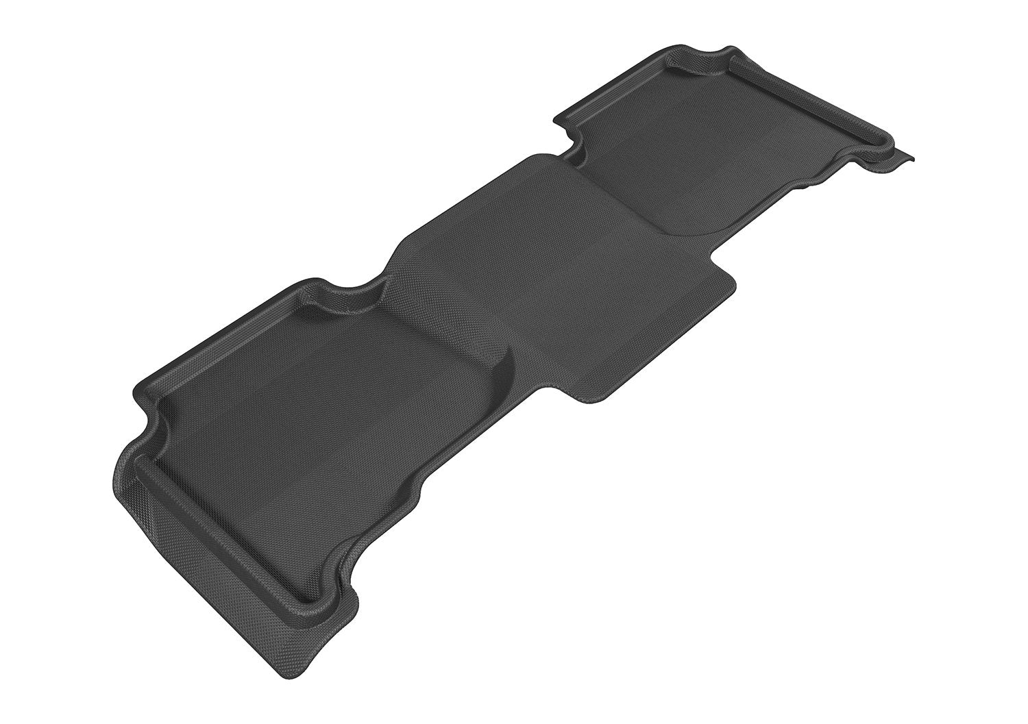 2009-2012 Land Rover Lr4 3D MAXpider Kagu 2nd Row Floormats - Black (L1LR01521509)