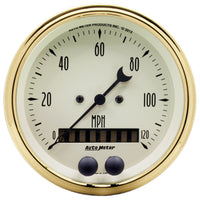 Gauge, AutoMeter Speedometer, 3 3/8", 120MPH, GPS, GO