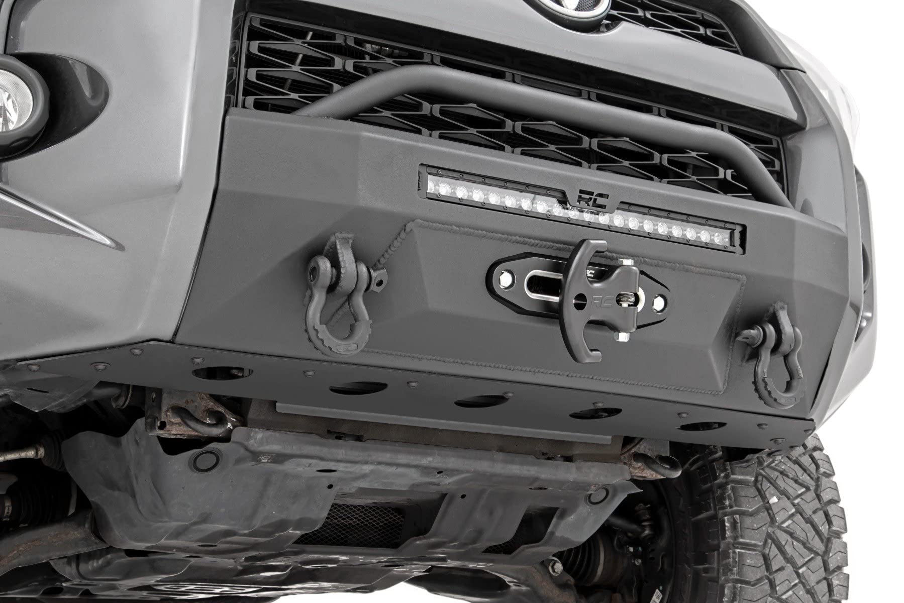 Rough Country Hybrid Front Bumper for 2014-2024 Toyota 4Runner - 10743A