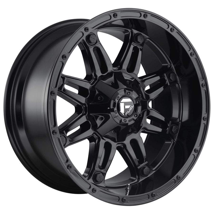 D625 HOSTAGE FUEL OFF-ROAD 18X9, 5X4.5/5.0, 4.53, 12mm GLOSS BLACK - D62518902645