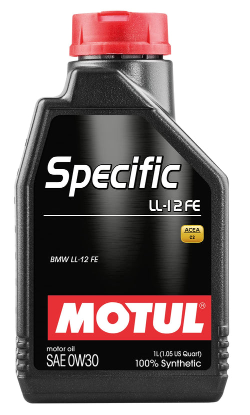 100% Synthetic Motul 107301 OEM Specific Engine Oils, Specific LL-12 FE 0W30, 1L (1