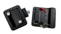 Black Travel Trailer Lock