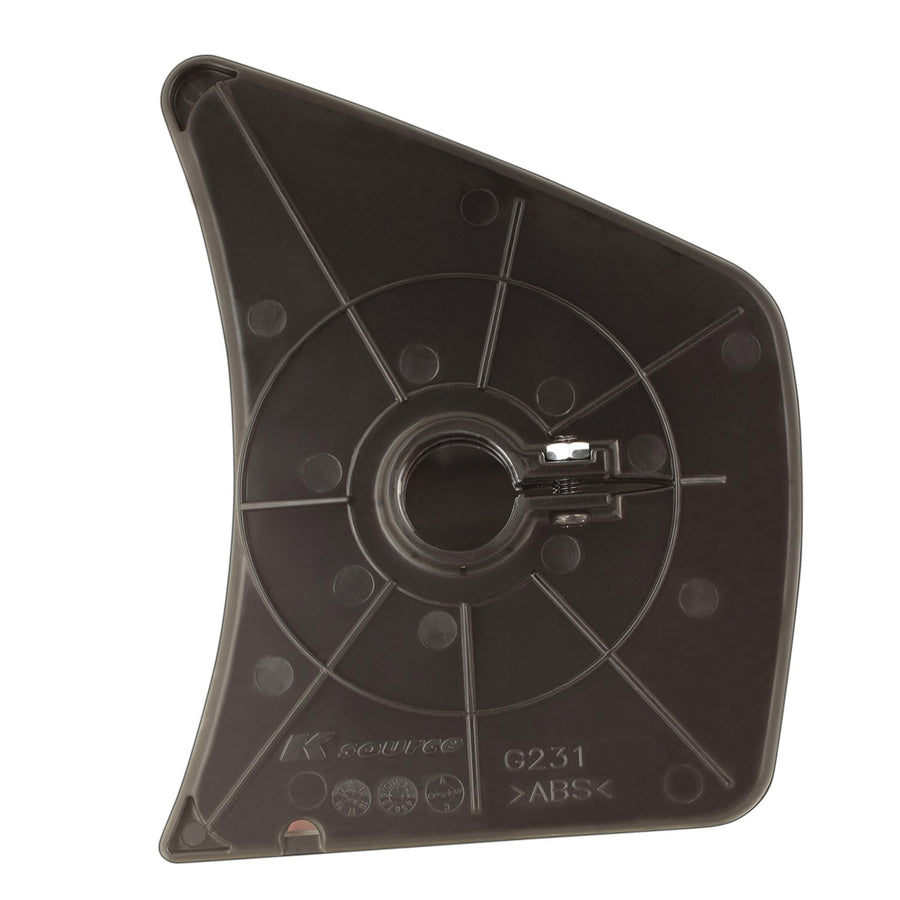 K Source Glass Assembly 80912GLH (LH side only for Snap & Zap 80910, Flat lens)