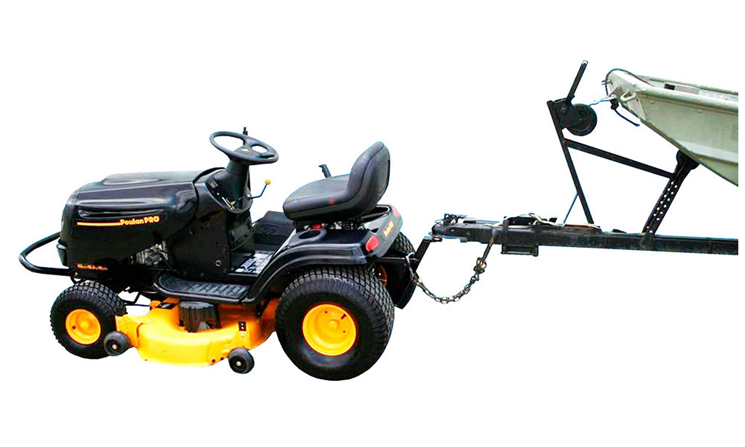 Lawn-Pro Hi-Hitch Great Day - Lawnmower Towing Hitch - Aluminum Construction - Black Powder-Coated Finish, LNPHH650