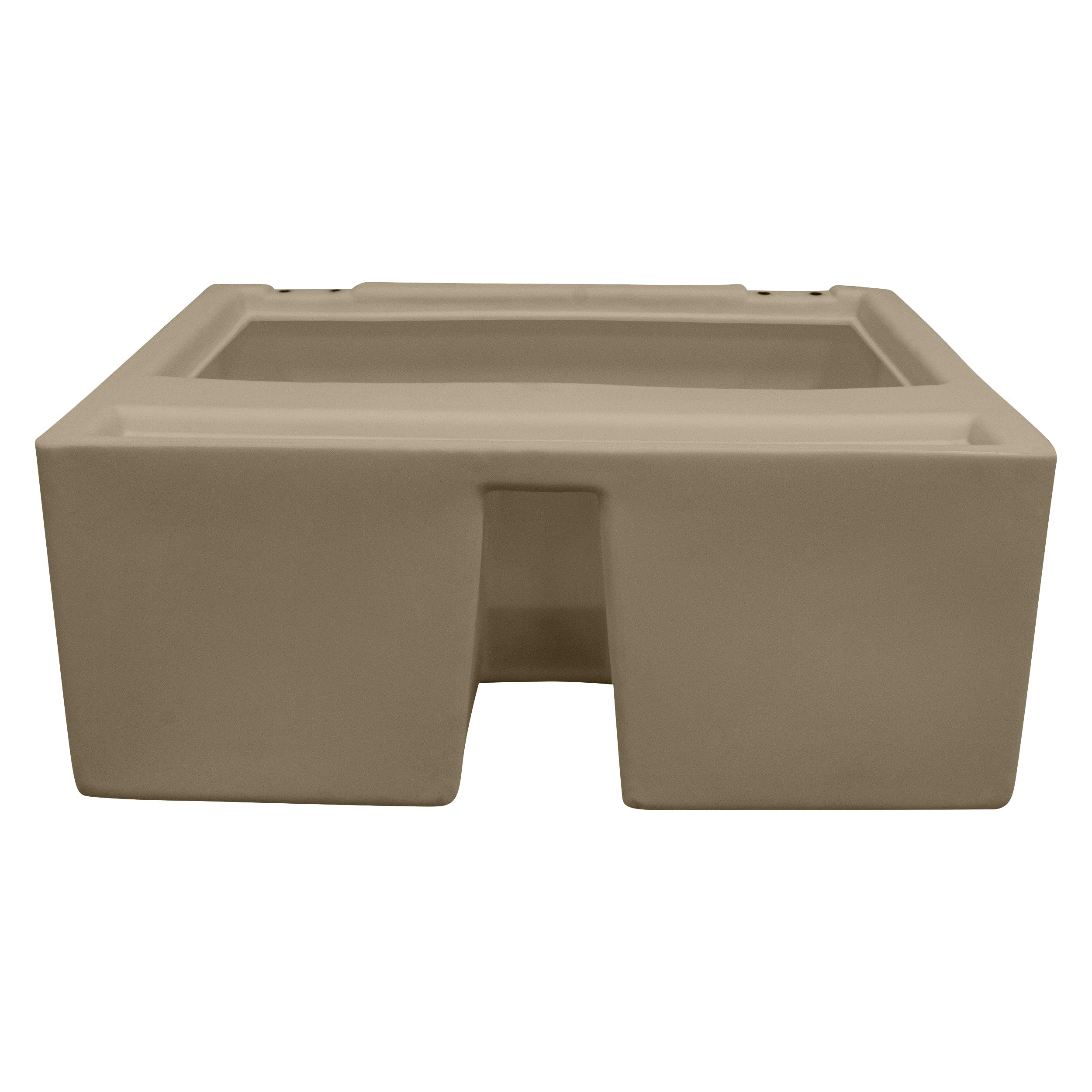 28" Wise DLX Series Pontoon Bench Seat - Base Only - Neutral 8WD95-1B-207