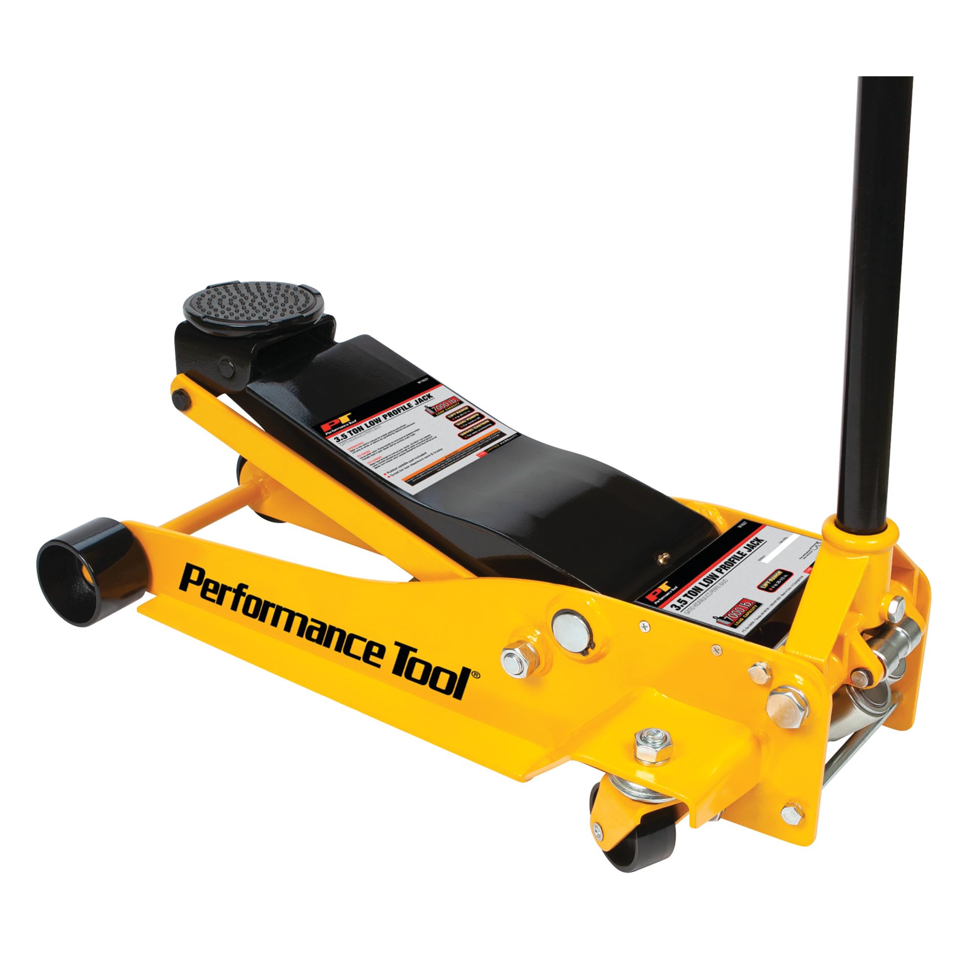 3.5 Ton Performance Tool W1627 Low Profile Service Jack (7,000 lbs.) Capacity