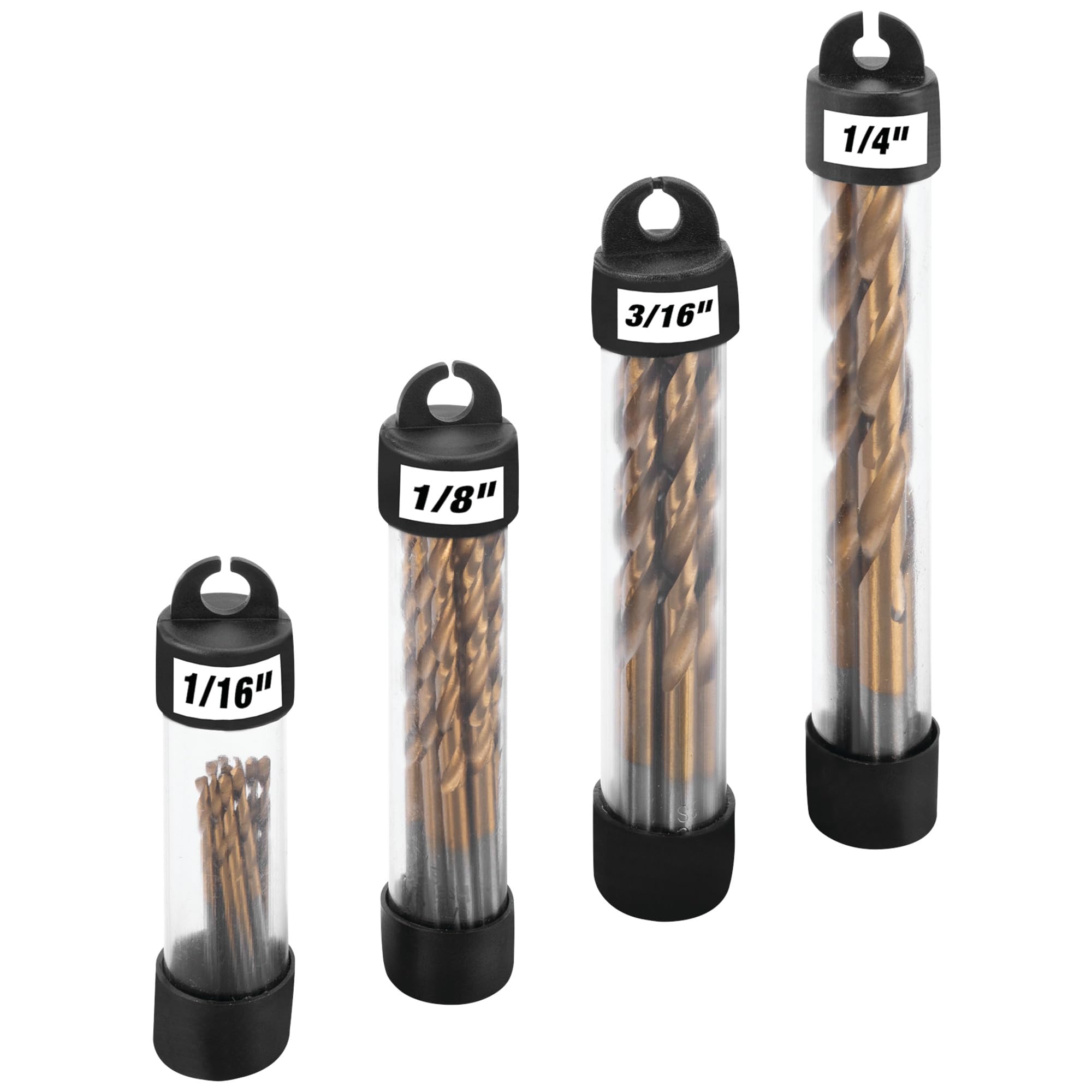 W9009 Performance Tool Titanium-Oxide 118 Degree Drill Bit Set (30 Pieces)