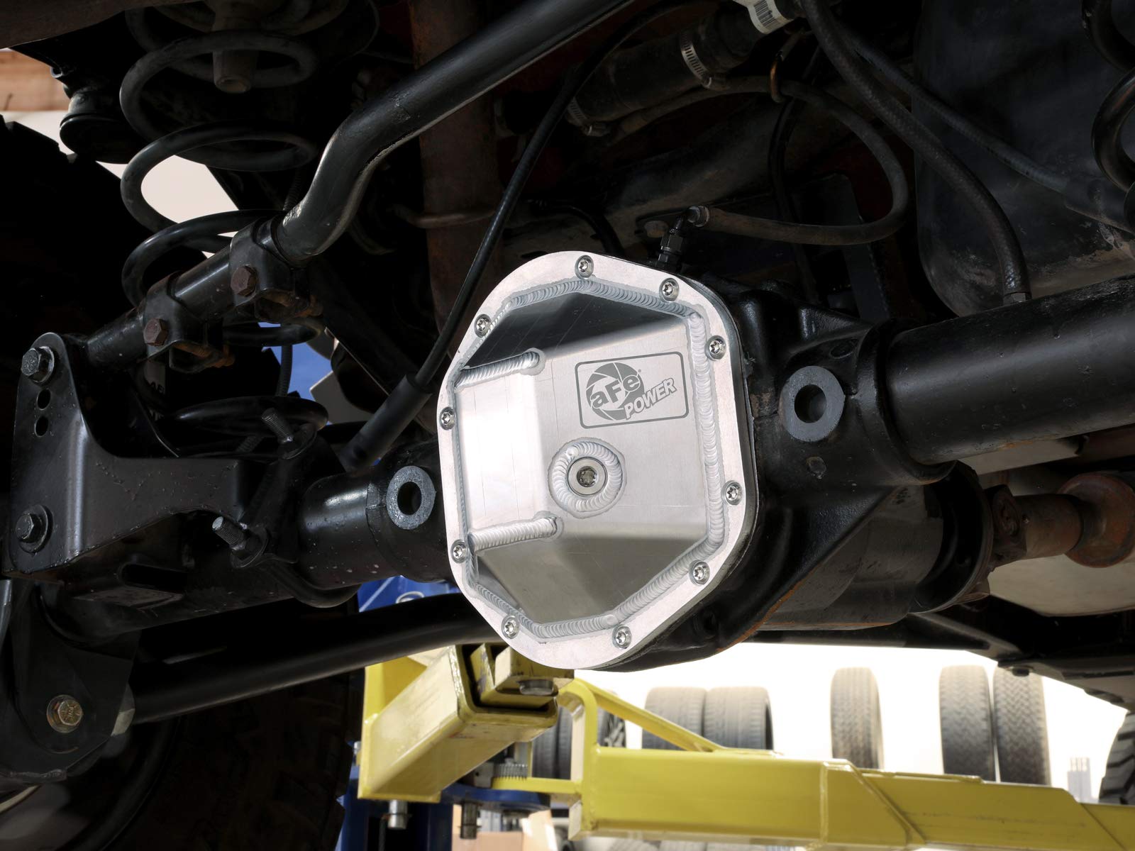 aFe POWER Differential Cover Street Series Fabricated Aluminum - #46-71230A - Jeep Wrangler (TJ/JK) 97-18