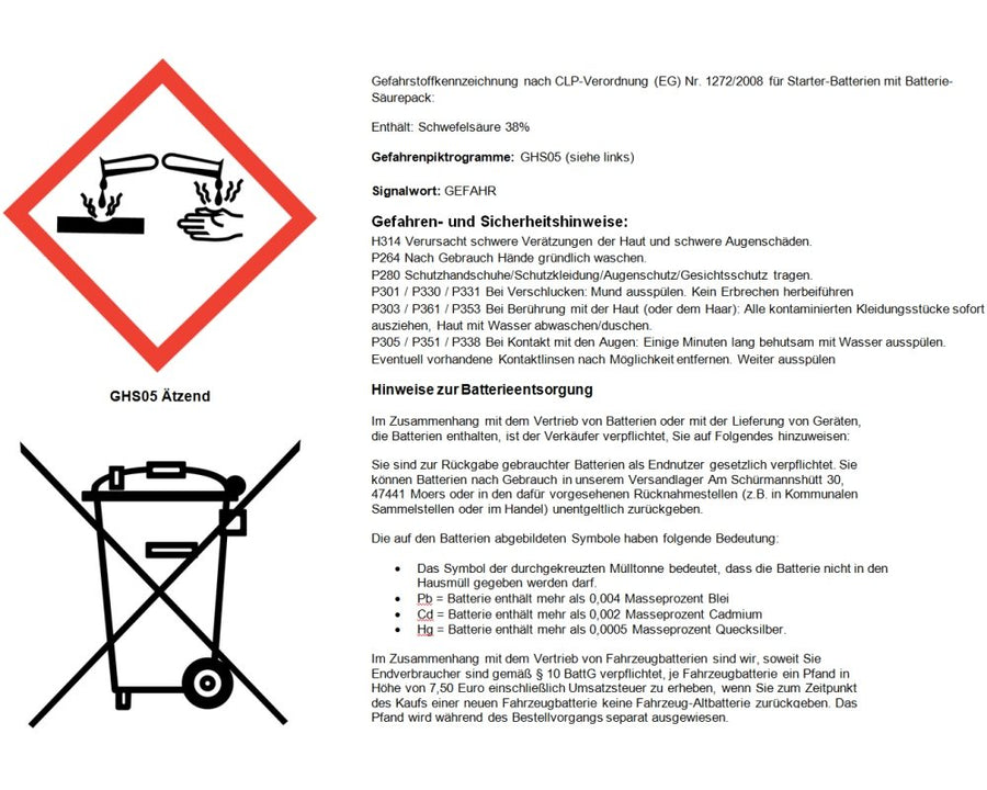 YIX30L-BS Maintenance Free Yuasa YUAM6230X Battery with Acid pack