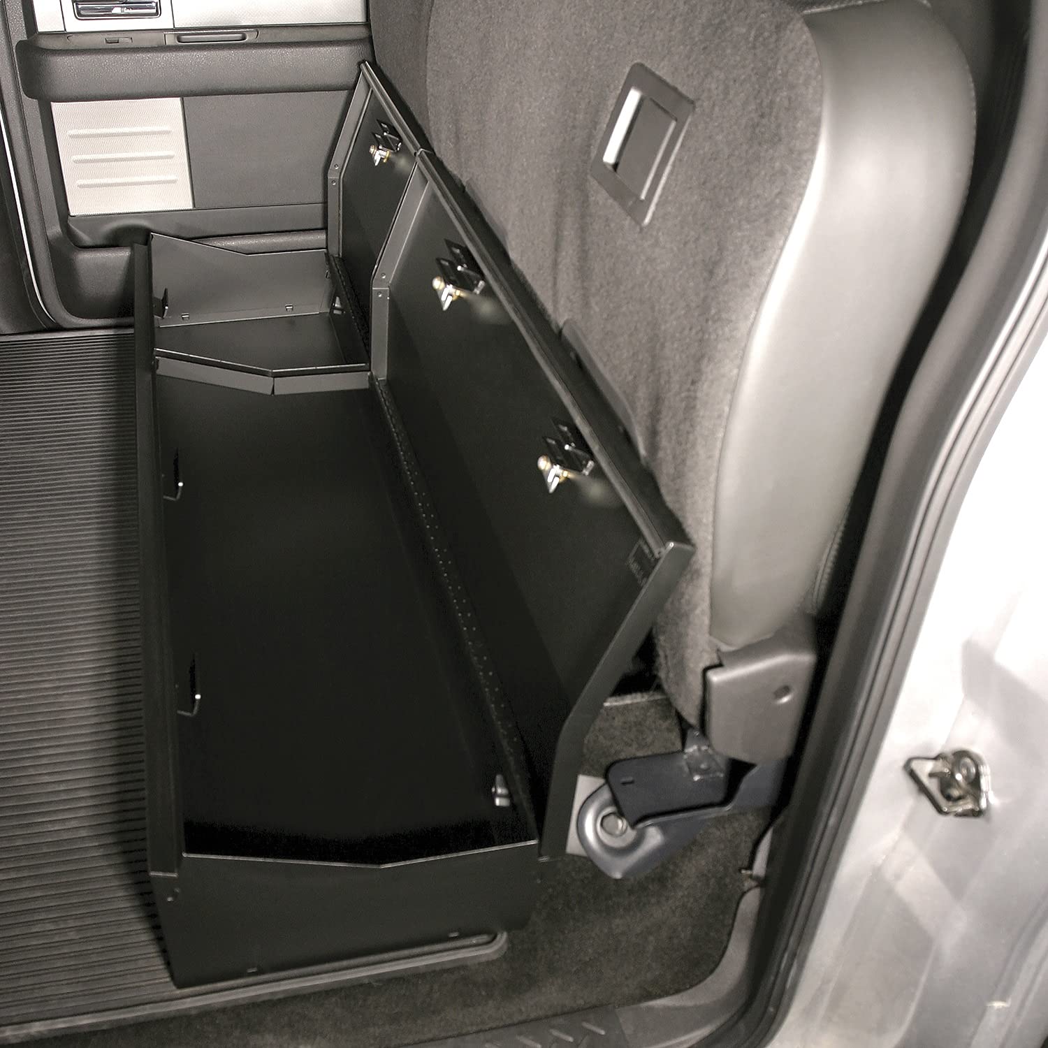 Under Rear Seat Lockbox Tuffy F-150 (w/o subwoofer)