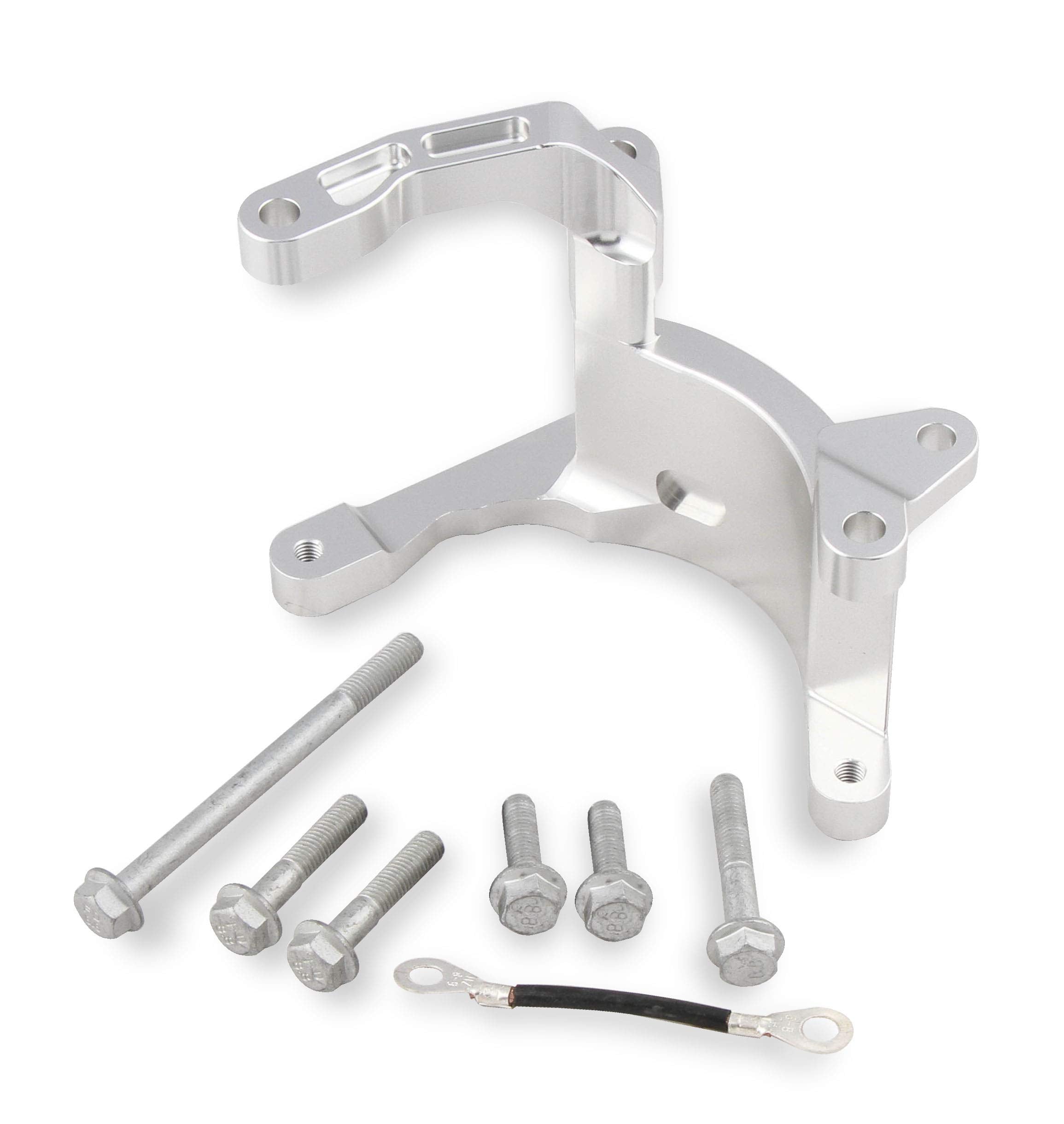 Holley Low Mount 20-210 A/C Brackets for the Gen 5 LT4/LT1 Dry Sump Engines