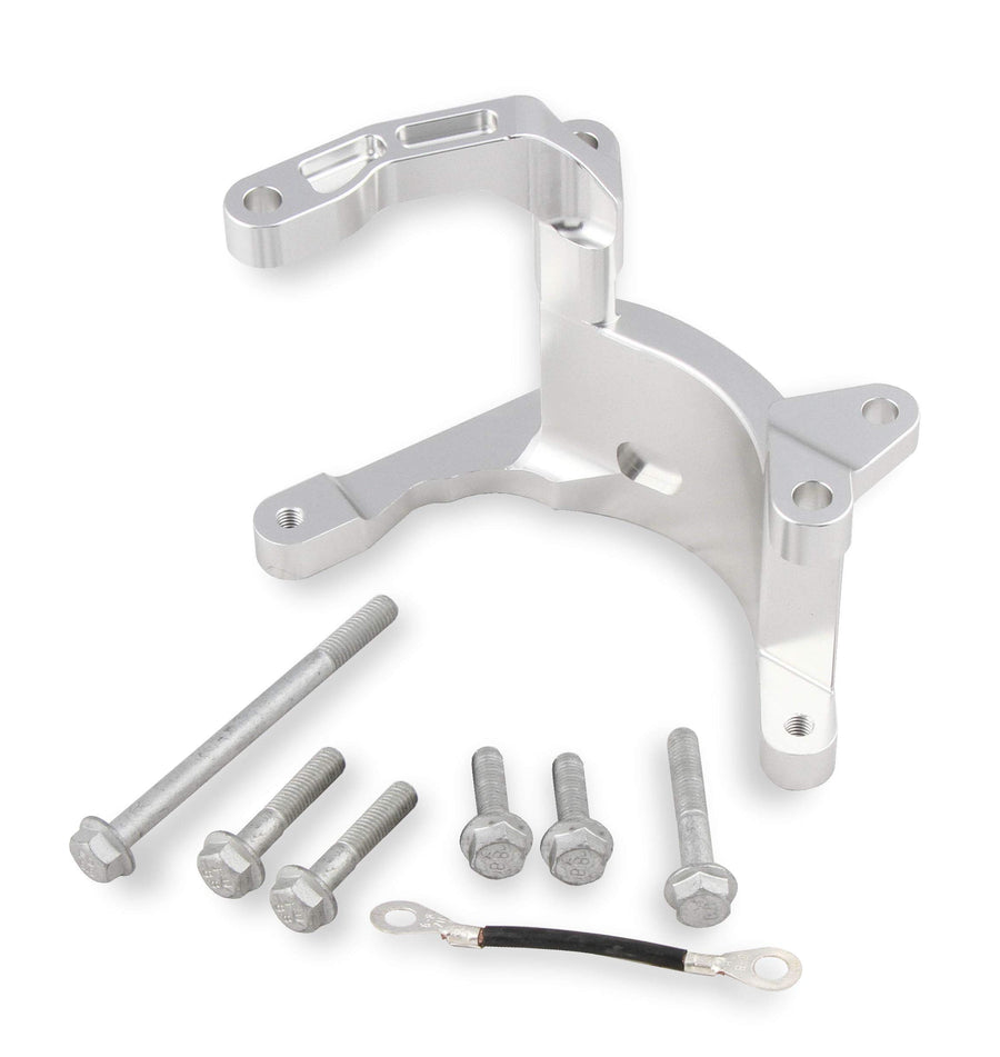 Holley Low Mount 20-210 A/C Brackets for the Gen 5 LT4/LT1 Dry Sump Engines