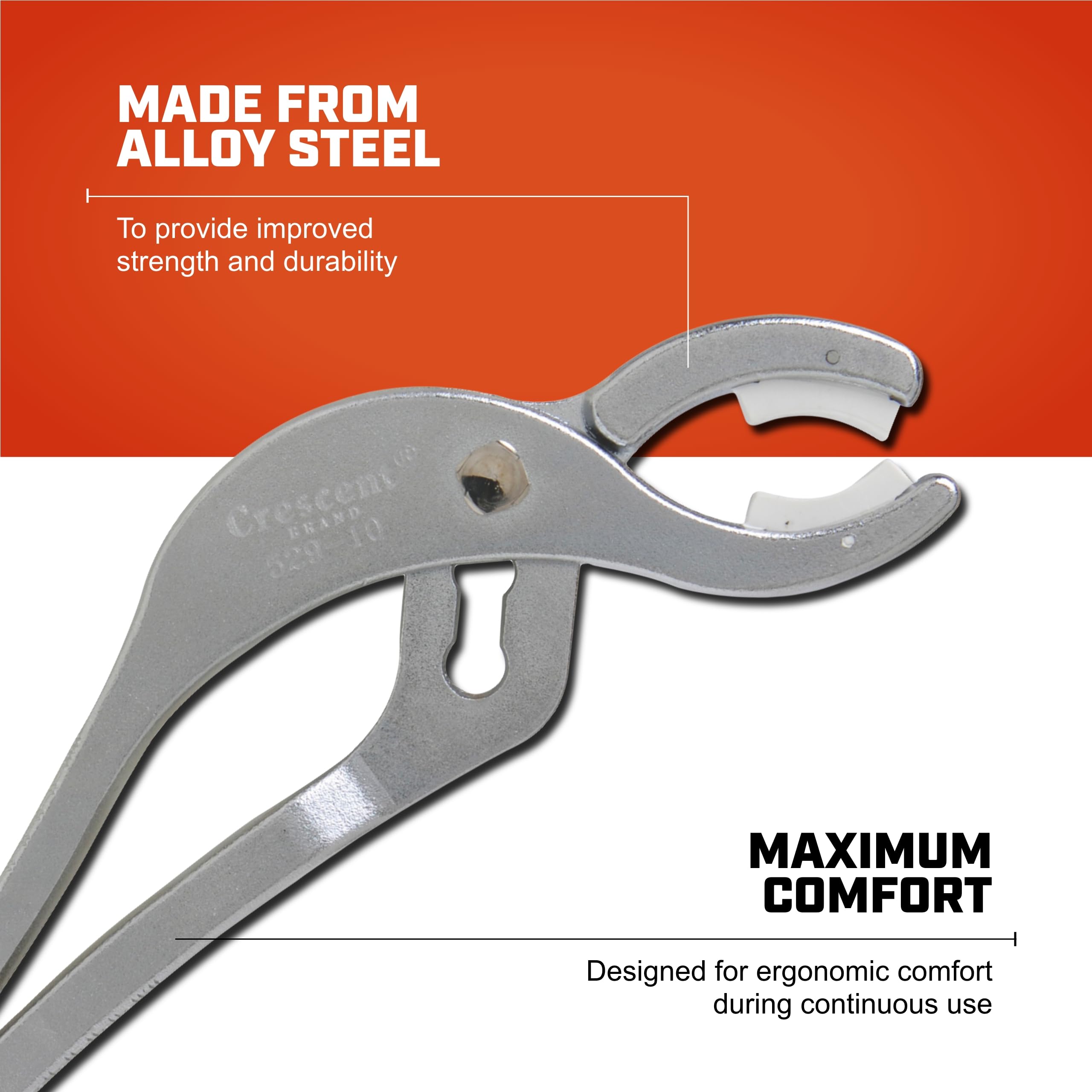 10" Crescent A-N Connector Adjustable Joint Pliers - 52910N