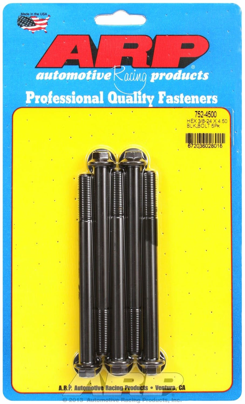 Hex ARP (752-4500) Oxide Bolt, Black