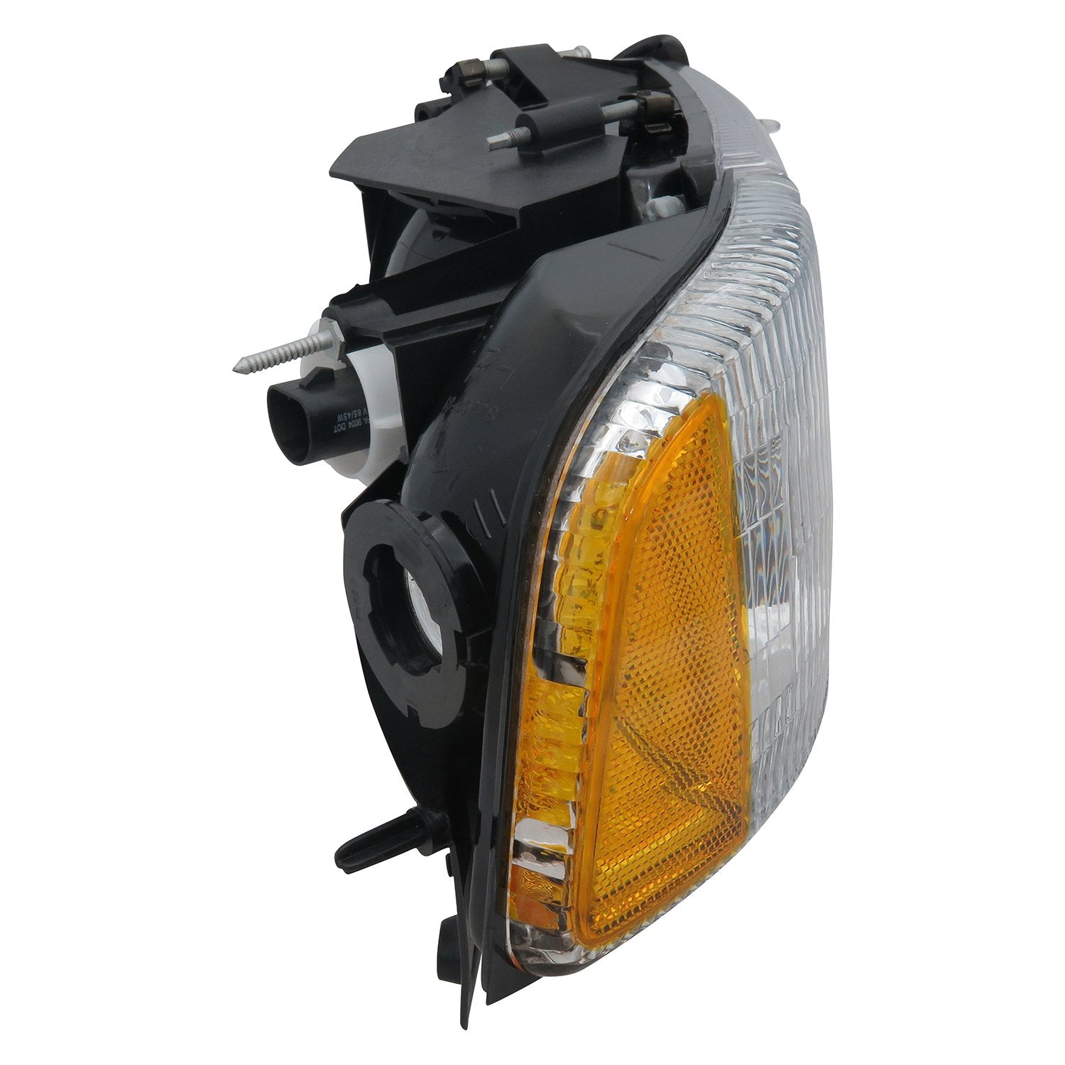 Right TYC Headlight Assembly Compatible with 1994-2002 Dodge PU