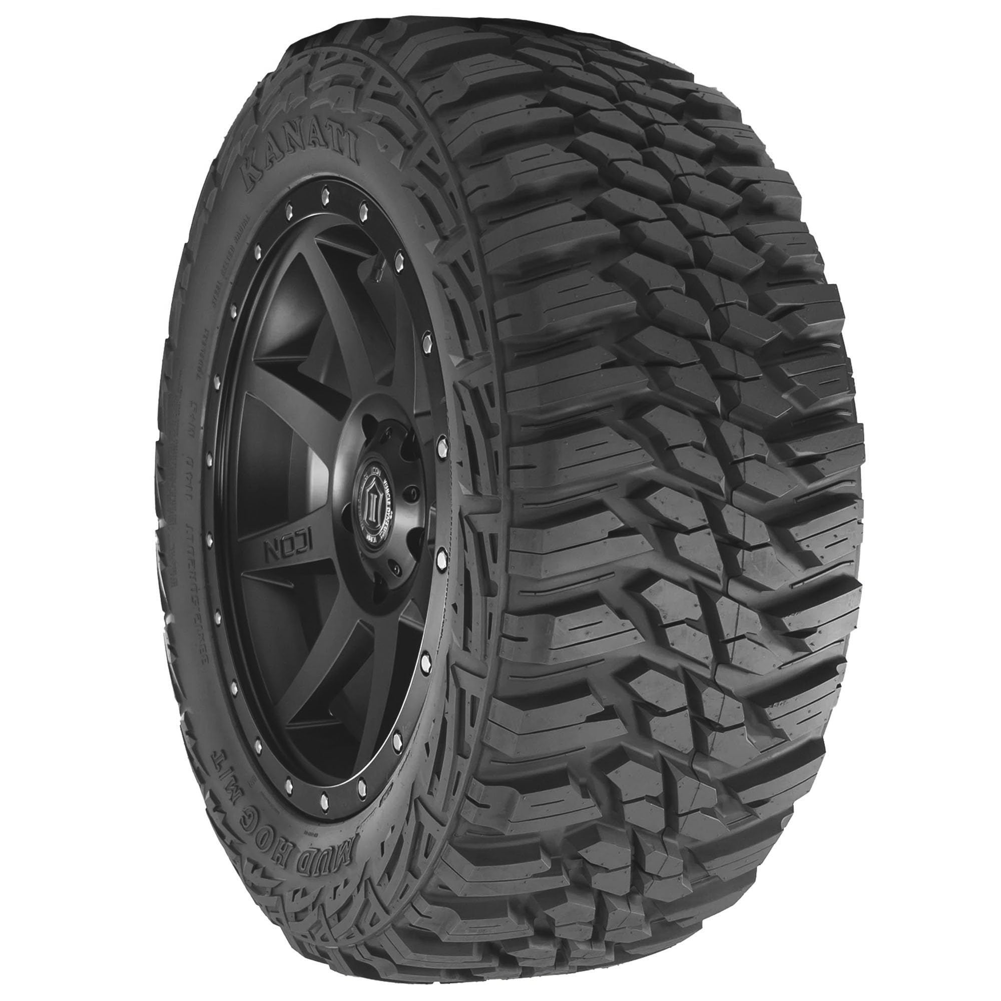 Mud-Terrain KANATI MUD HOG 35X12.50R17LT LRE 121Q Tire Only Light Truck