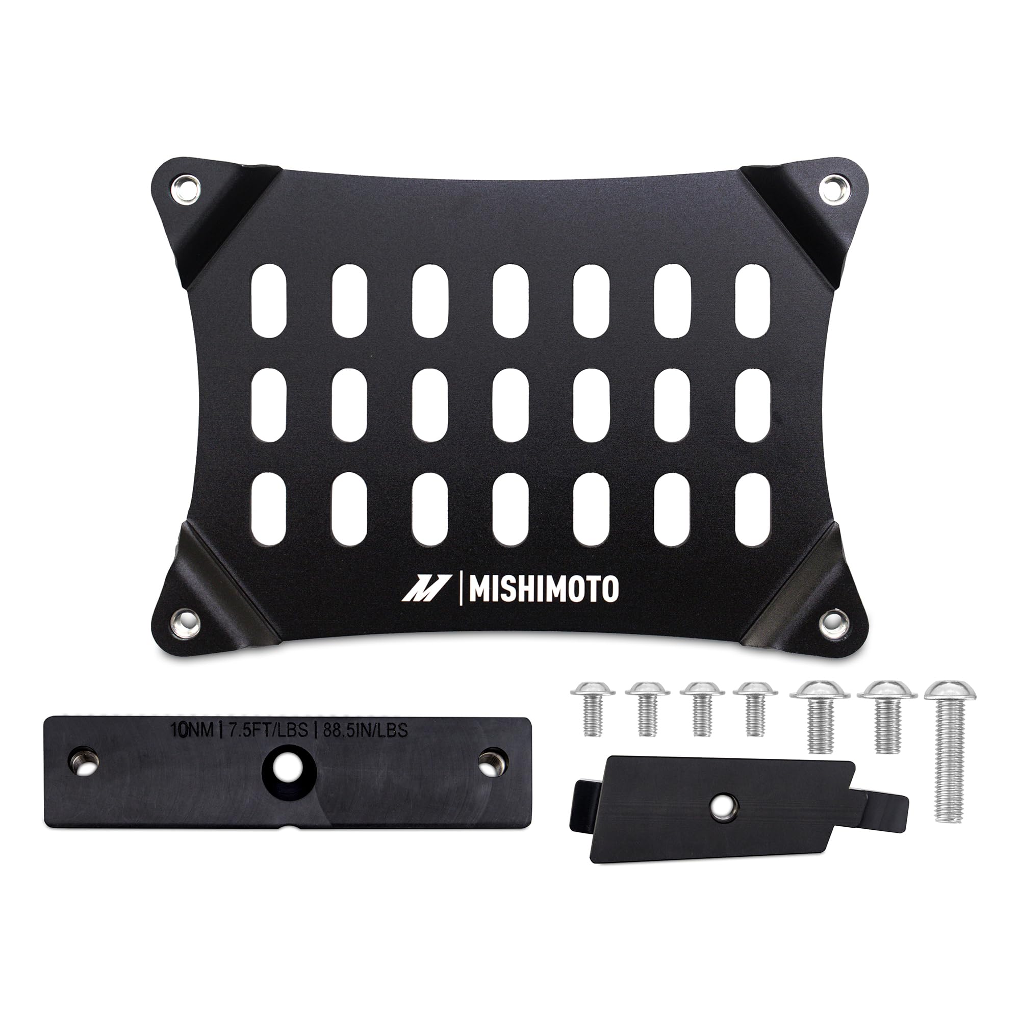 Mishimoto Relocation Kit License Plate, Compatible with Ford Mustang Mach-E, 2021+