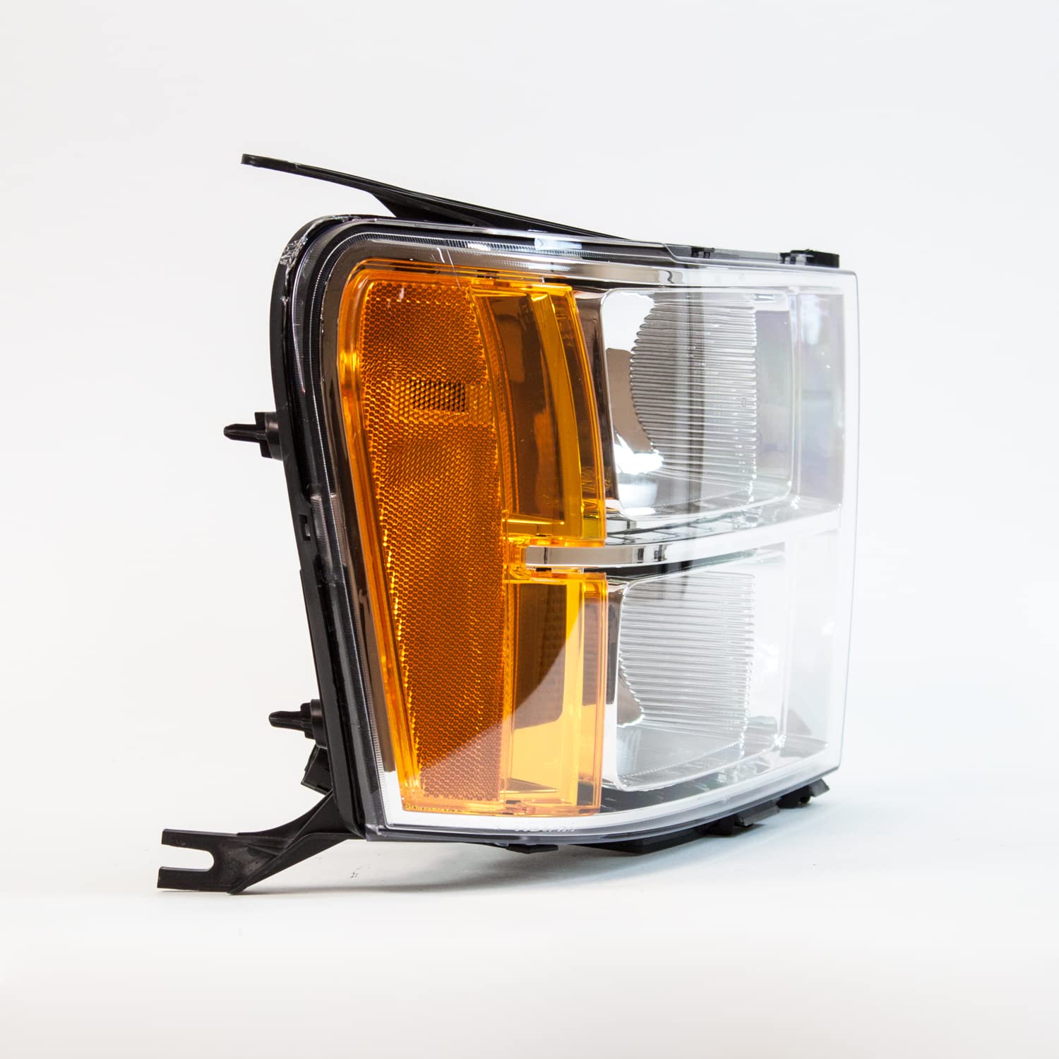 Right TYC Headlight Assembly Compatible with 2007-2013 GMC Sierra Pickup