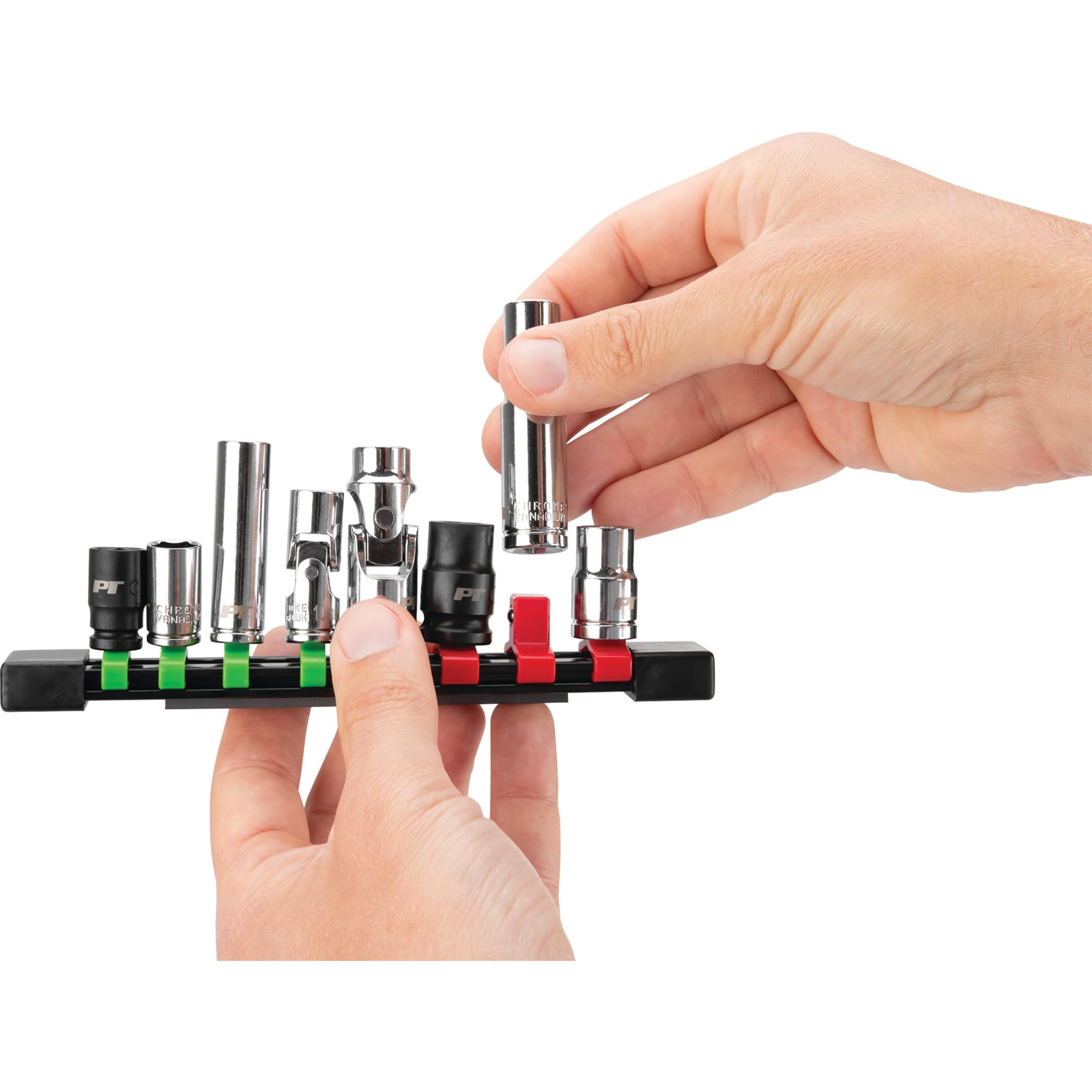 10mm Performance Tool W39001 Socket & Wrench Set - Impact, U-Joint, Deep and Shallow Well, Combination Wrench, Chrome Vanadium Alloy Steel