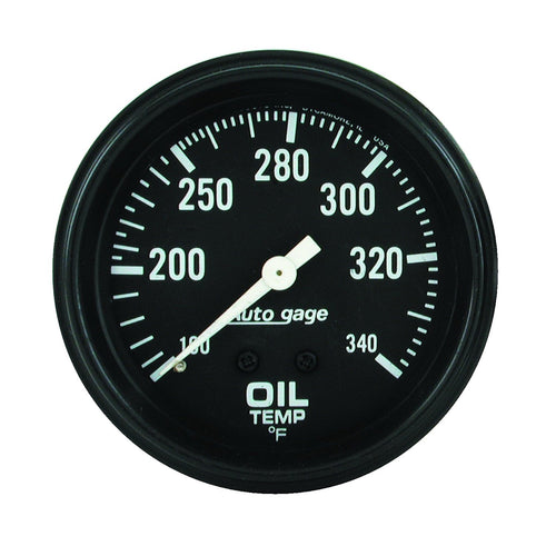 Auto Meter Autogage 2314 Oil Temperature Gauge