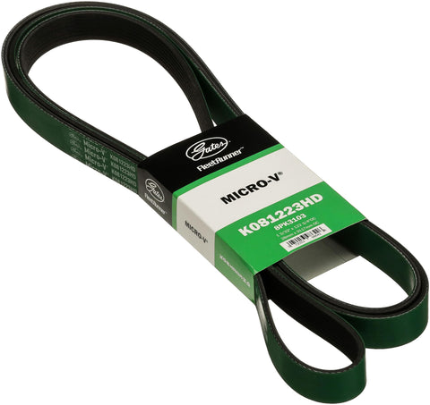 Gates FleetRunner K081223HD Micro-V Serpentine Drive Belt